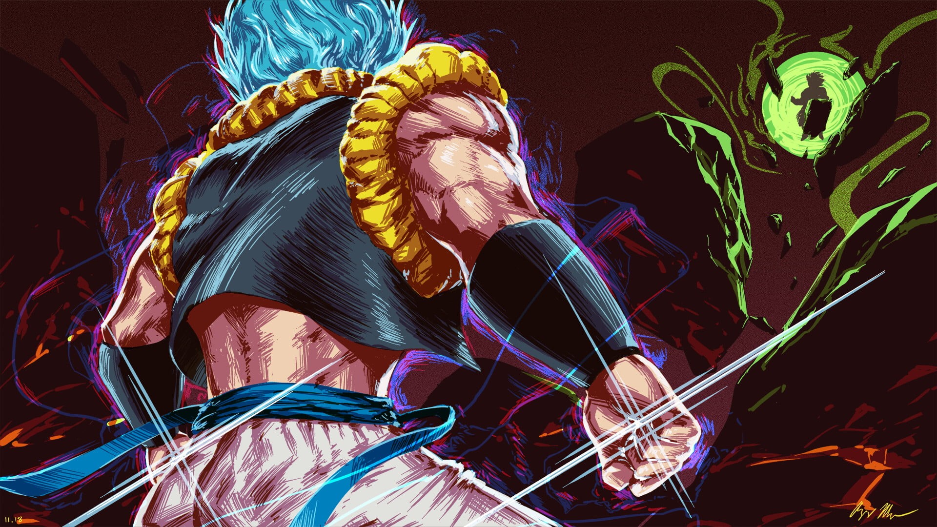 Dragon Ball Super: Broly, Gogeta (Dragon Ball), Movie, Broly (Dragon Ball), 1080P, HD Wallpaper