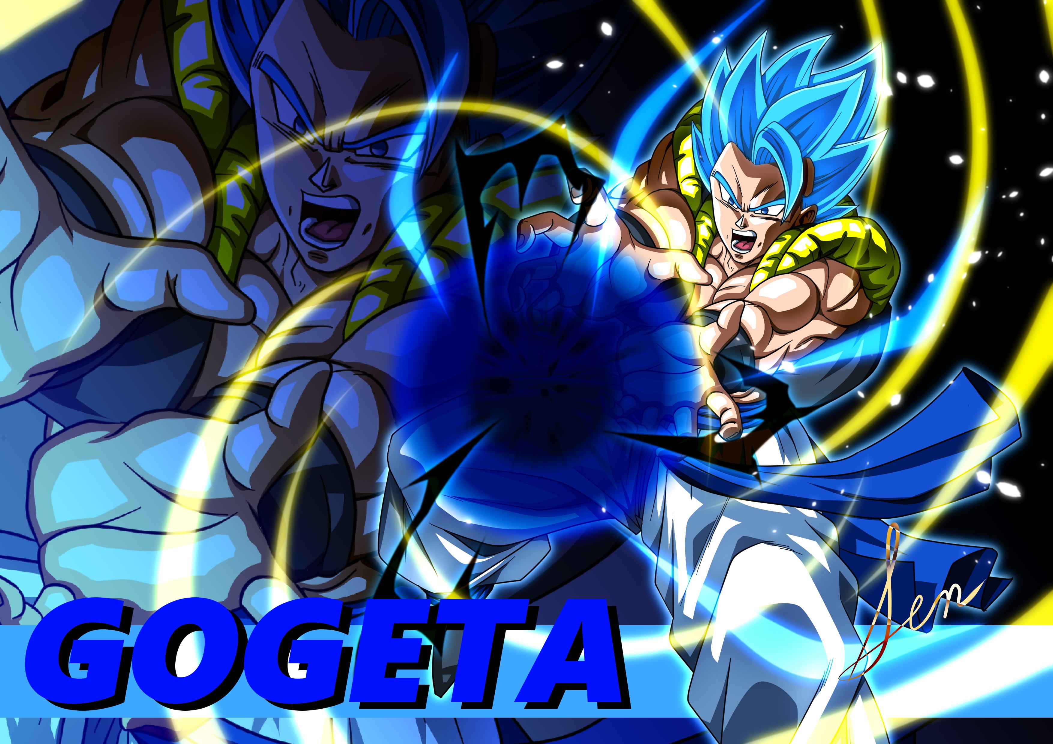 Dragon Ball Super: Broly, 2K, Movie, Gogeta (Dragon Ball), HD Wallpaper