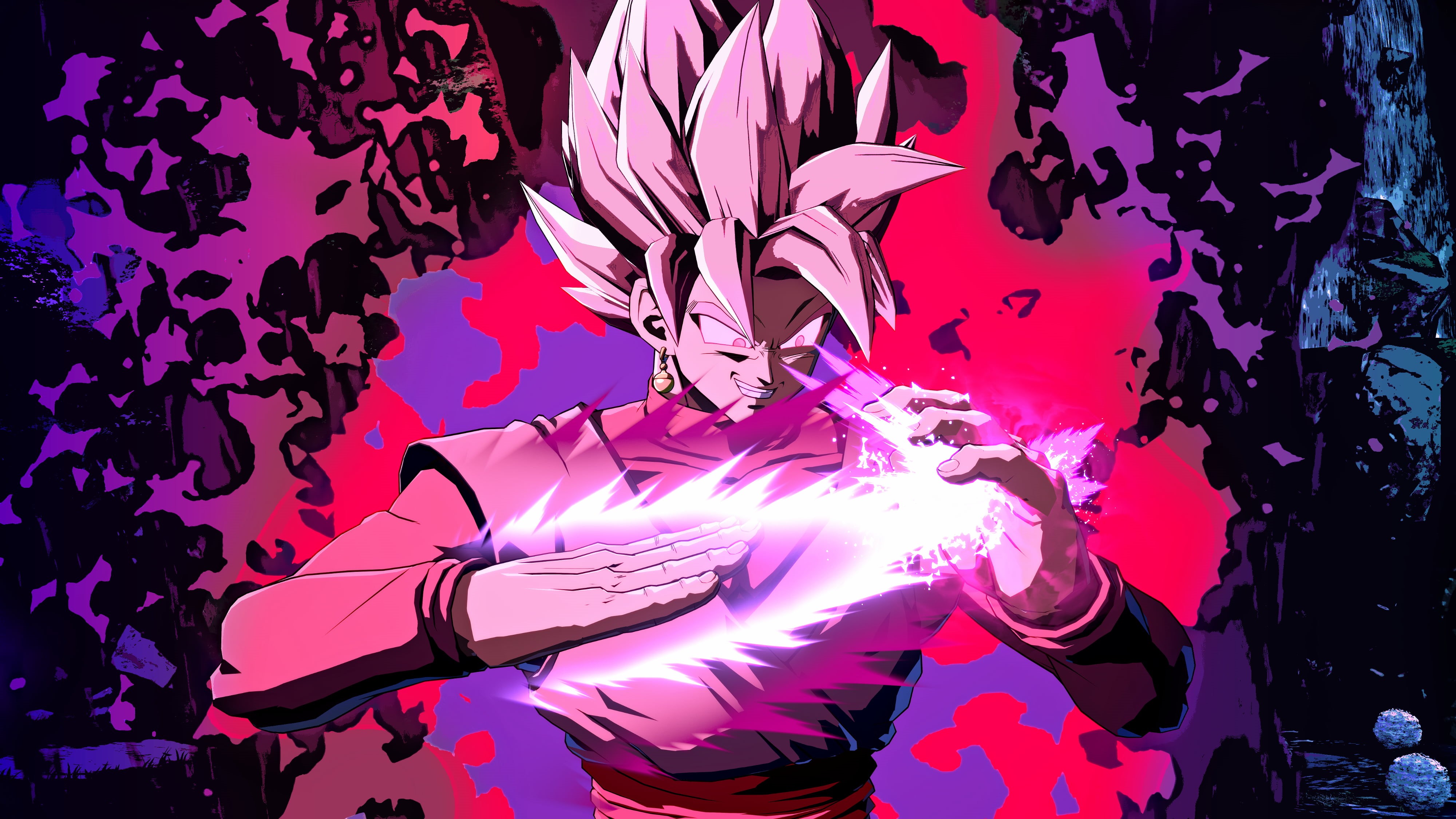 Dragon Ball Super, 4K, Black (Dragon Ball), Dragon Ball, Dragon Ball FighterZ, Black Goku, Super Saiyan Rosé, HD Wallpaper