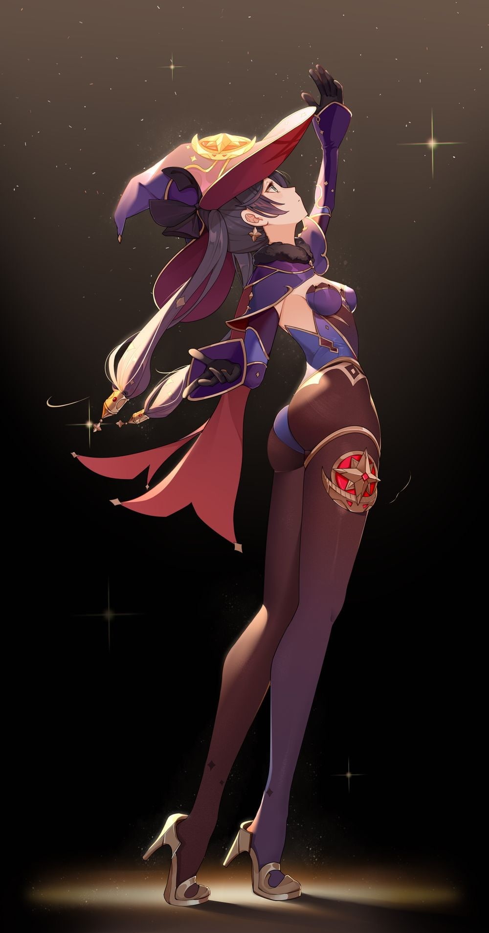 Genshin Impact, 720P, Mona (Genshin Impact), Phone HD Wallpaper