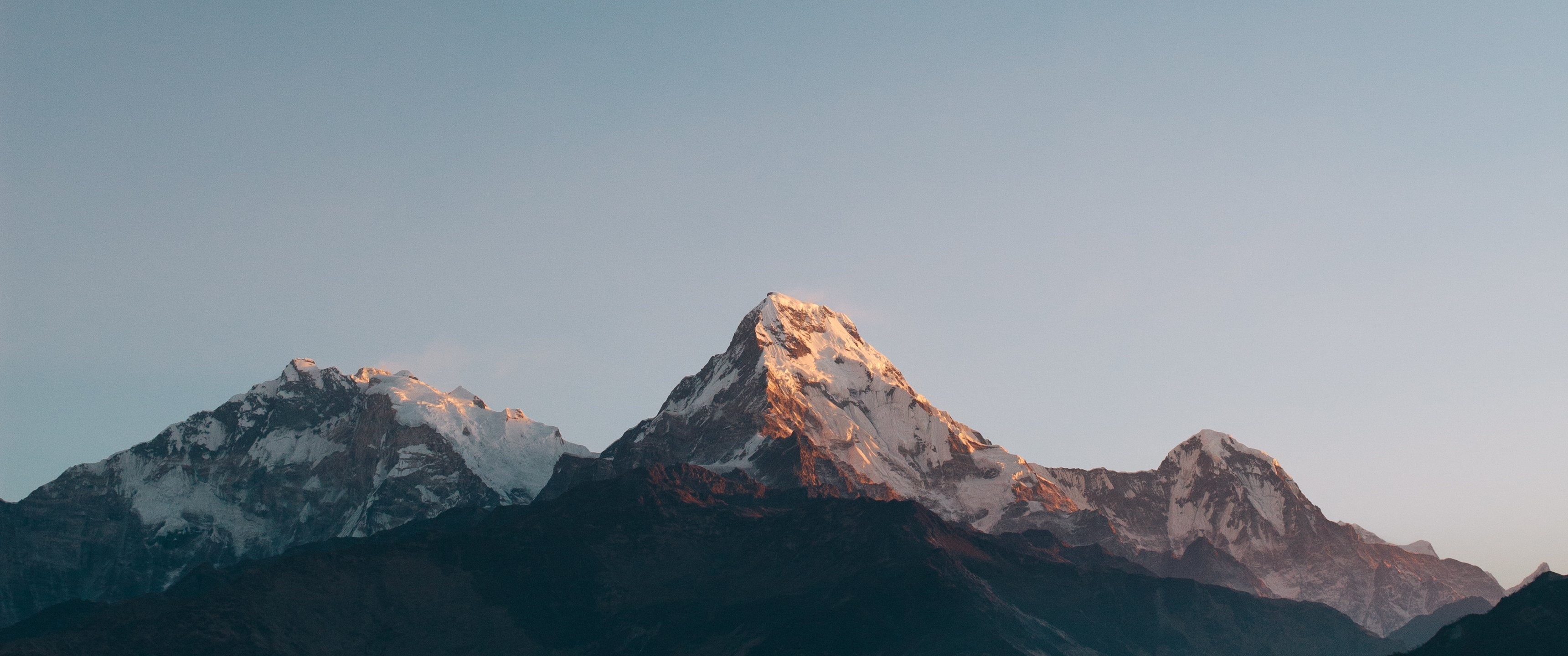 mountains nature ultrawide, 2K, HD Wallpaper