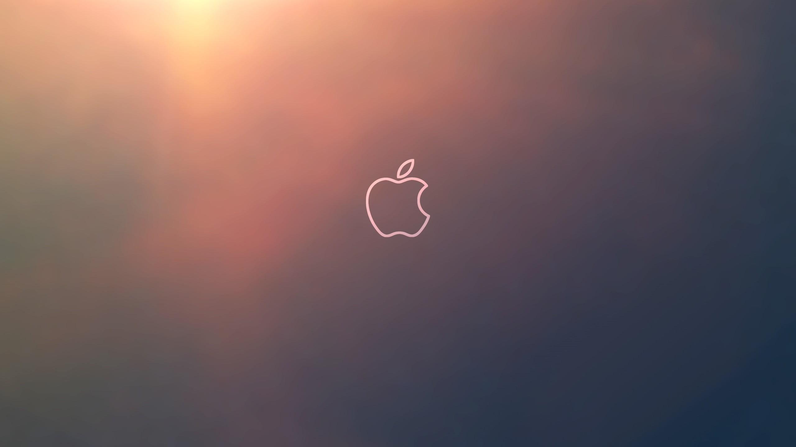 day, Apple Inc., cloud - sky, scenics - nature, romantic sky, silhouette, positive emotion, tranquil scene, flying, outdoors, copy space, sun, 2K, love, HD Wallpaper