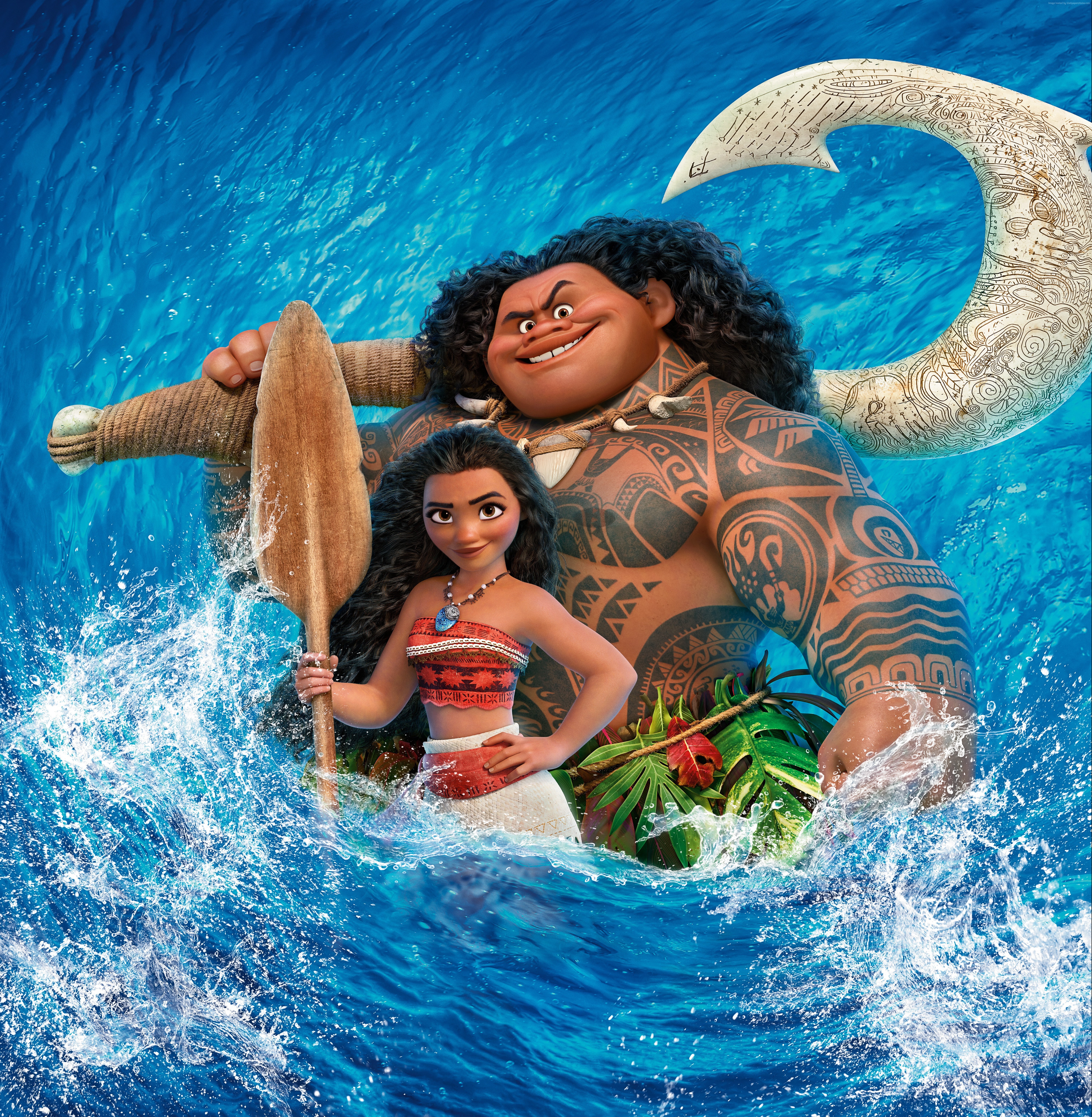 Moana, 8k, 5K, maui, Phone HD Wallpaper