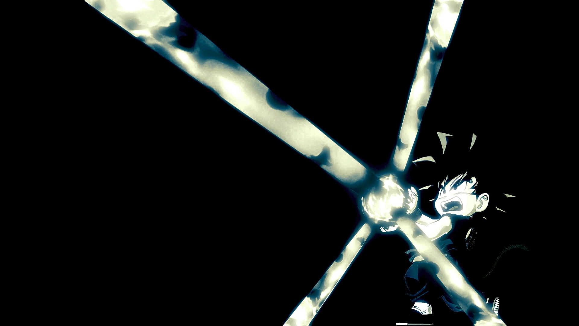 1080P, saiyan, Kamehameha, Son Goku, Dragon Ball Z, Dragon Ball, HD Wallpaper