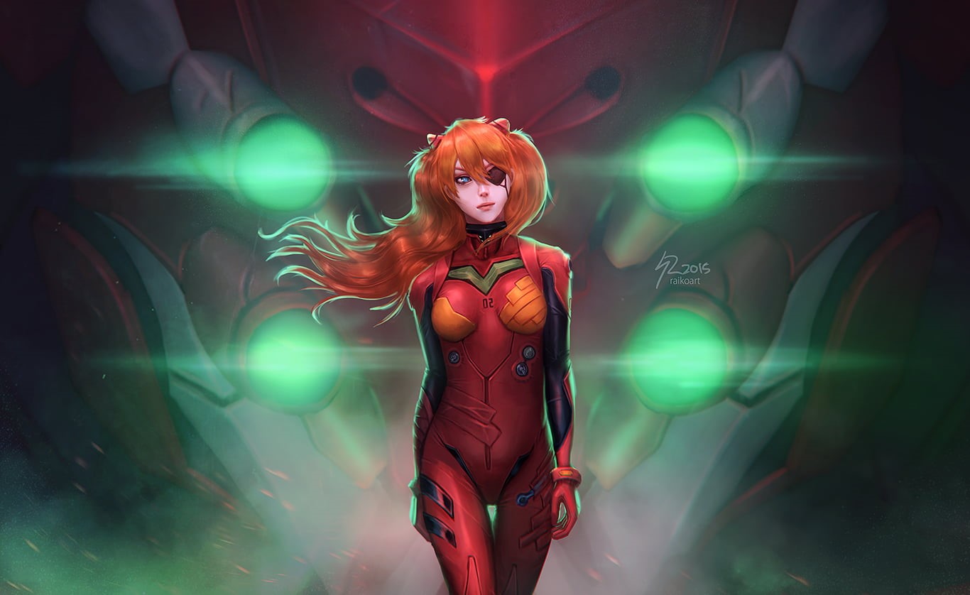 anime, fashion, night, Asuka Langley Shikinami, standing, young adult, nightlife, disco dancing, green color, beautiful woman, hairstyle, laser, anime girls, HD Wallpaper
