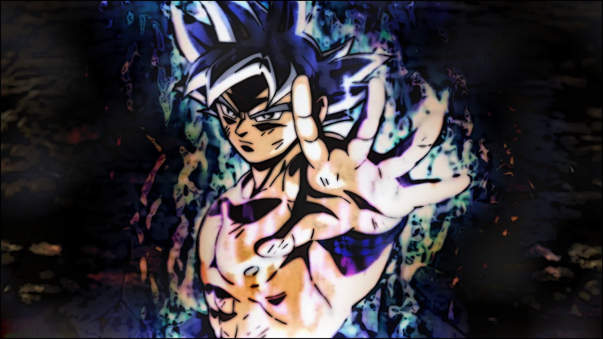 1080P, Dragon Ball Super, anime, Son Goku, ultra instict, HD Wallpaper
