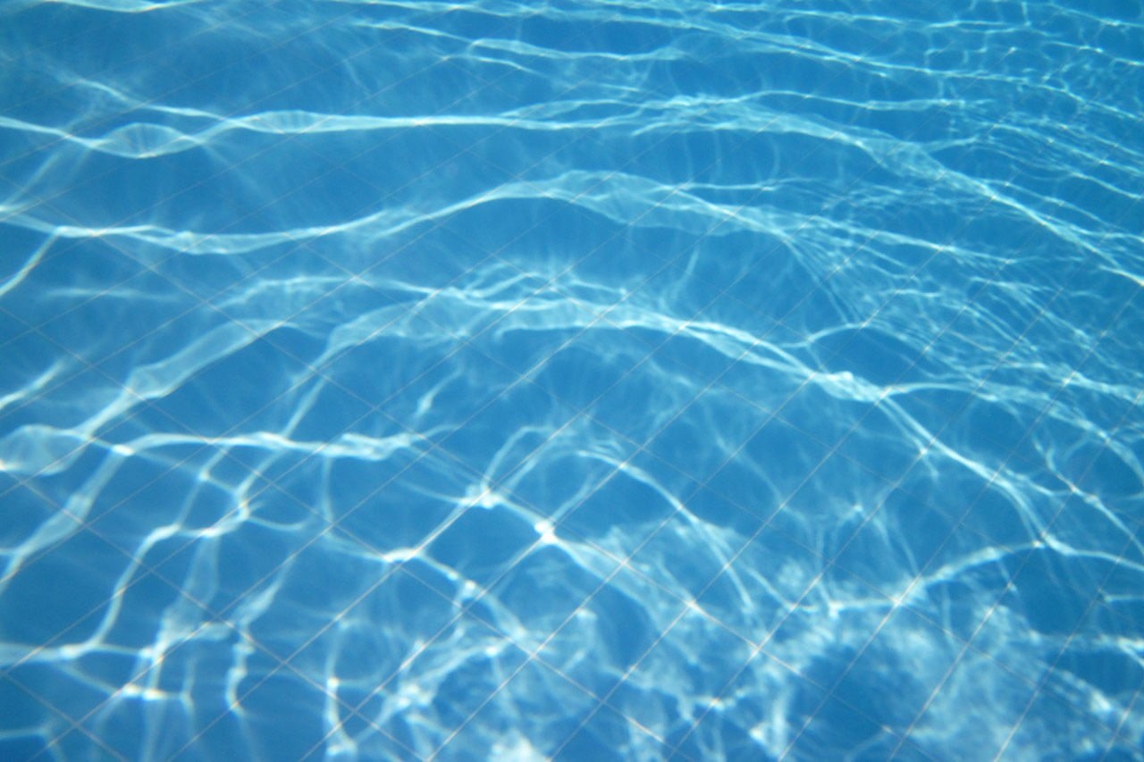 ripples, body, refraction, swimming pool, aqua, day, pool, abstract backgrounds, rippled, abstract, clean, transparent, nature, purity, water, 720P, outdoors, HD Wallpaper
