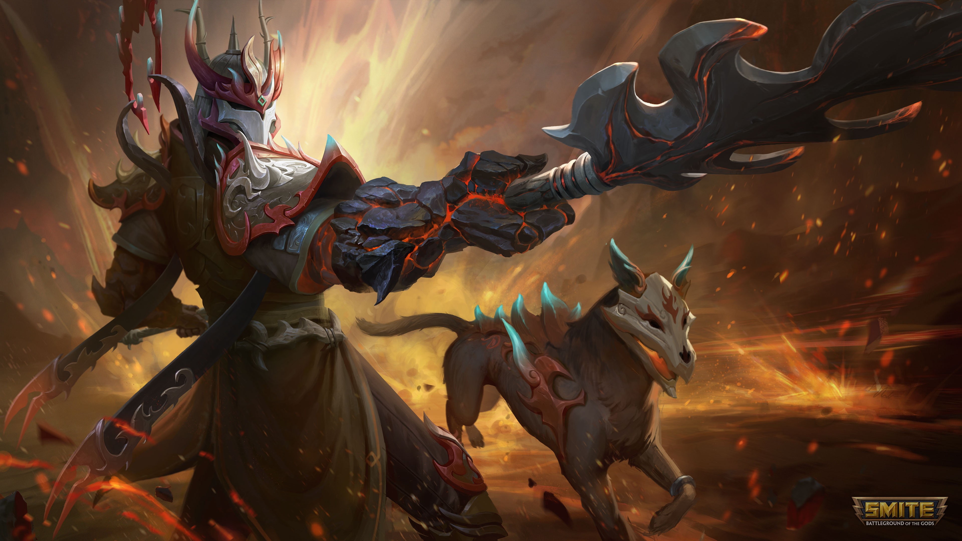 Video Game, Erlang Shen (Smite), 4K, Smite, HD Wallpaper