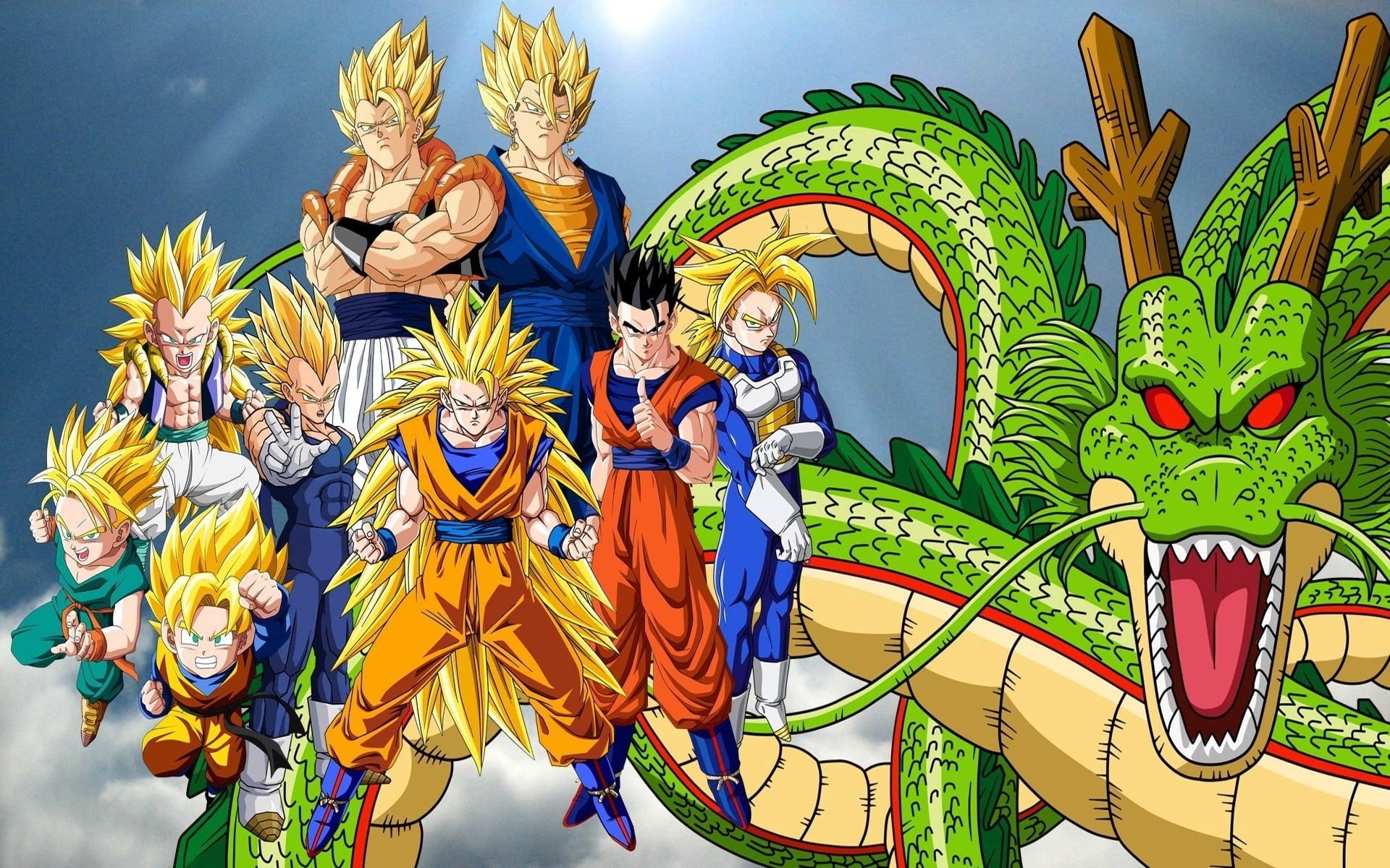 multi Colored, statue, ornate, craft, art, Goku, mythology, Dragon Ball, mural, religion, god, pattern, Dragon Ball Z, sculpture, cultures, dragon, HD Wallpaper