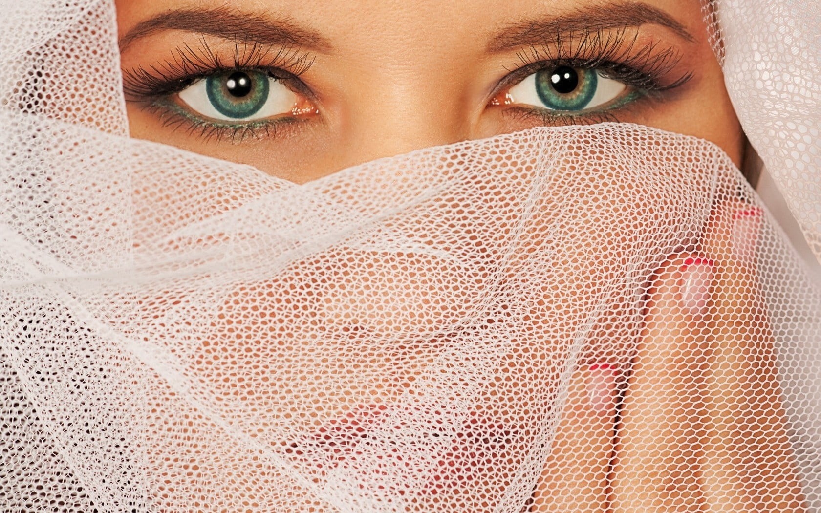 beauty, looking At Camera, human body part, eye, islam, obscured face, charm, close-up, headscarf, human Face, headshot, studio Shot, women, human Eye, HD Wallpaper