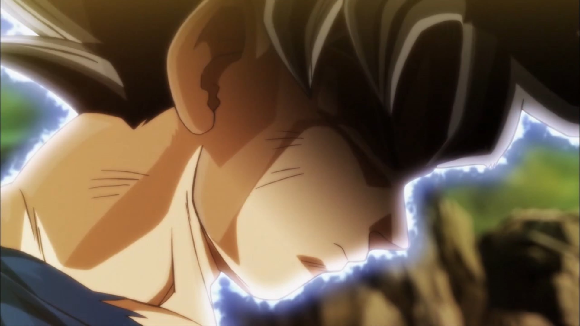 Ultra Instinct (Dragon Ball), low angle view, sunlight, Goku, Dragon Ball, ball, representation, Dragon Ball Super, close-up, dragon, art and craft, illuminated, HD Wallpaper