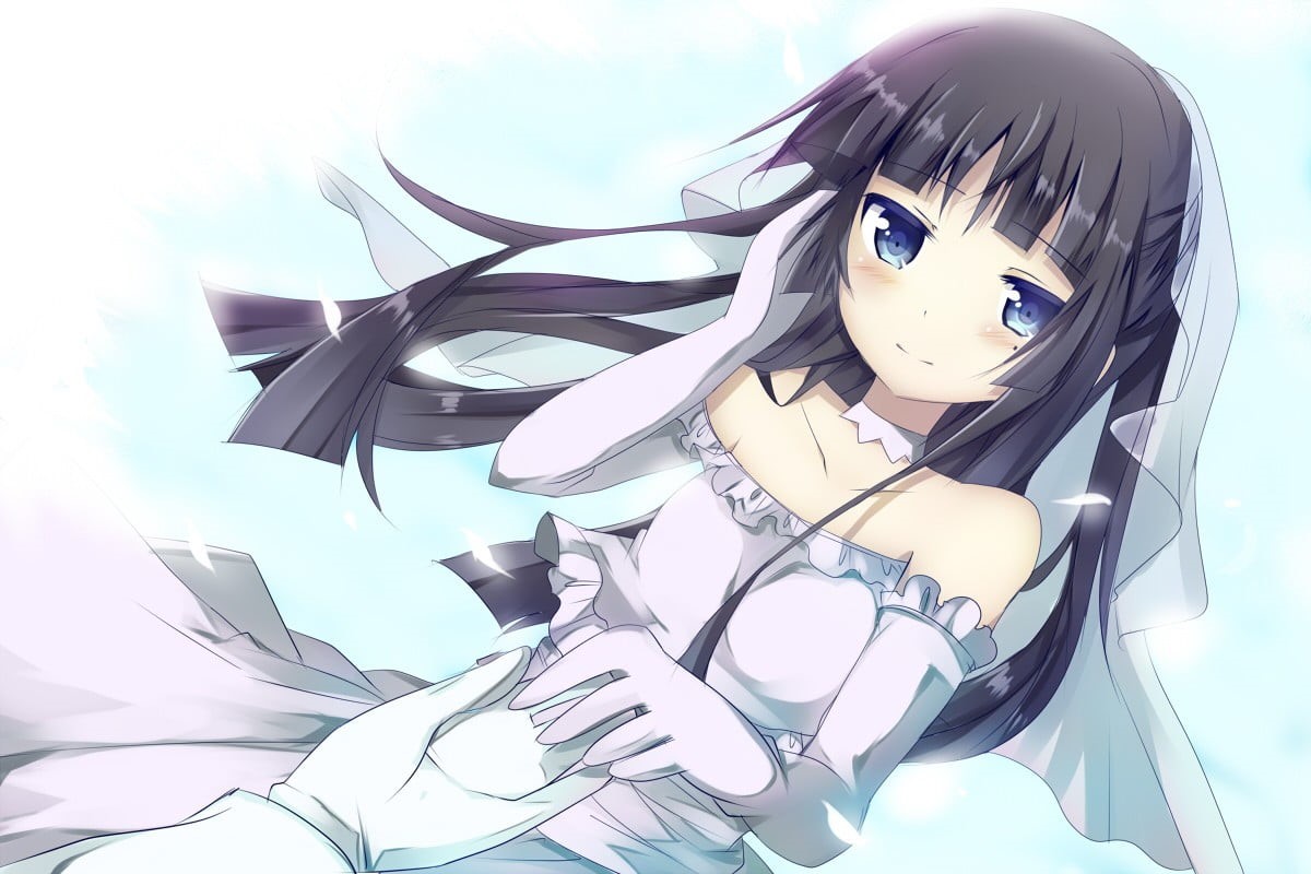 animated, art and craft, still life, Gokou Ruri, nature, reflection, human representation, disguise, day, glasses, low angle view, digital, fashion, 480P, HD Wallpaper