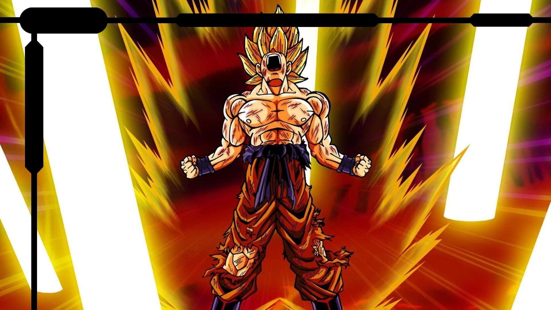 goku, built structure, 1080P, male likeness, spirituality, one person, human representation, indoors, representation, theme, belief, low angle view, religion, HD Wallpaper