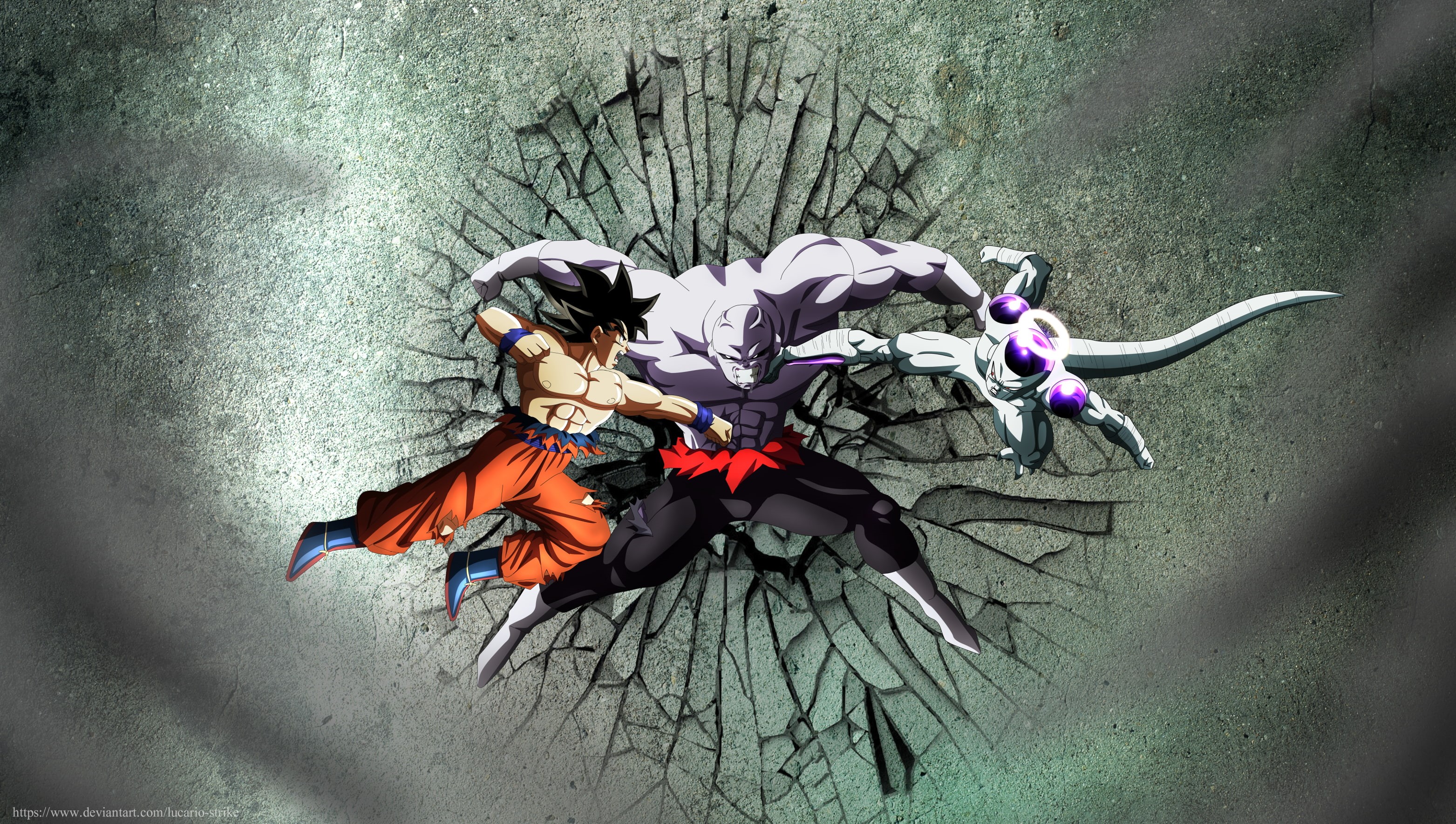 Vegeta (Dragon Ball), Goku, Dragon Ball, 2K, Dragon Ball Super, Jiren (Dragon Ball), HD Wallpaper