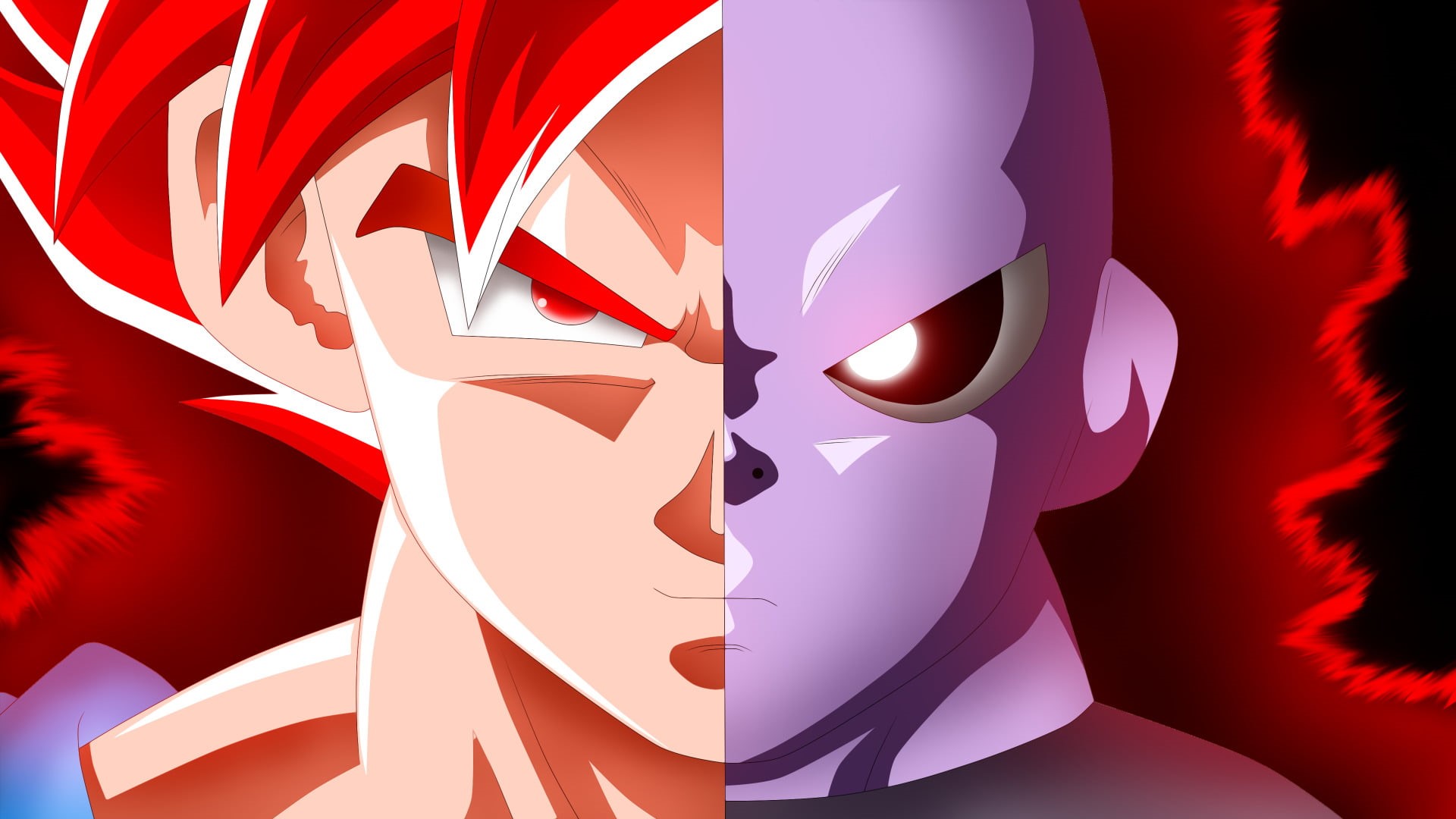 Dragon Ball Super, Jiren (Dragon Ball), studio shot, mannequin, human representation, no people, shape, design, red, mask, representation, mask - disguise, HD Wallpaper
