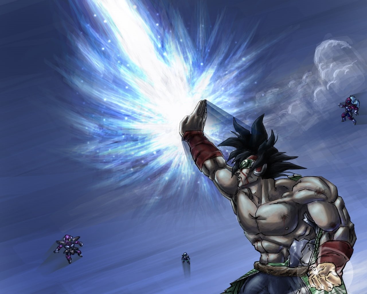 dragon ball z, ball, bardock, z, dragonball, hd, 720P, dragon, anime, art, HD Wallpaper