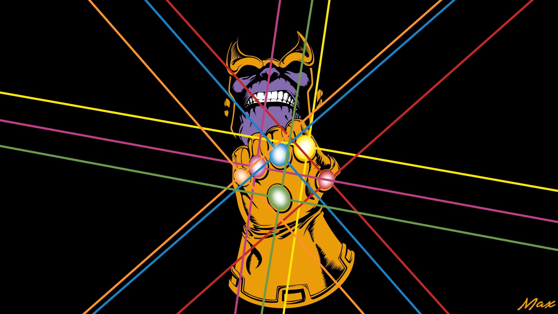 Infinity Gauntlet, Thanos, 1080P, Comics, HD Wallpaper