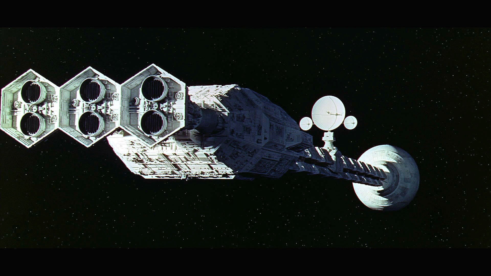 space, mystery, odyssey, 1080P, futuristic, 2001, spaceship, sci-fi, HD Wallpaper