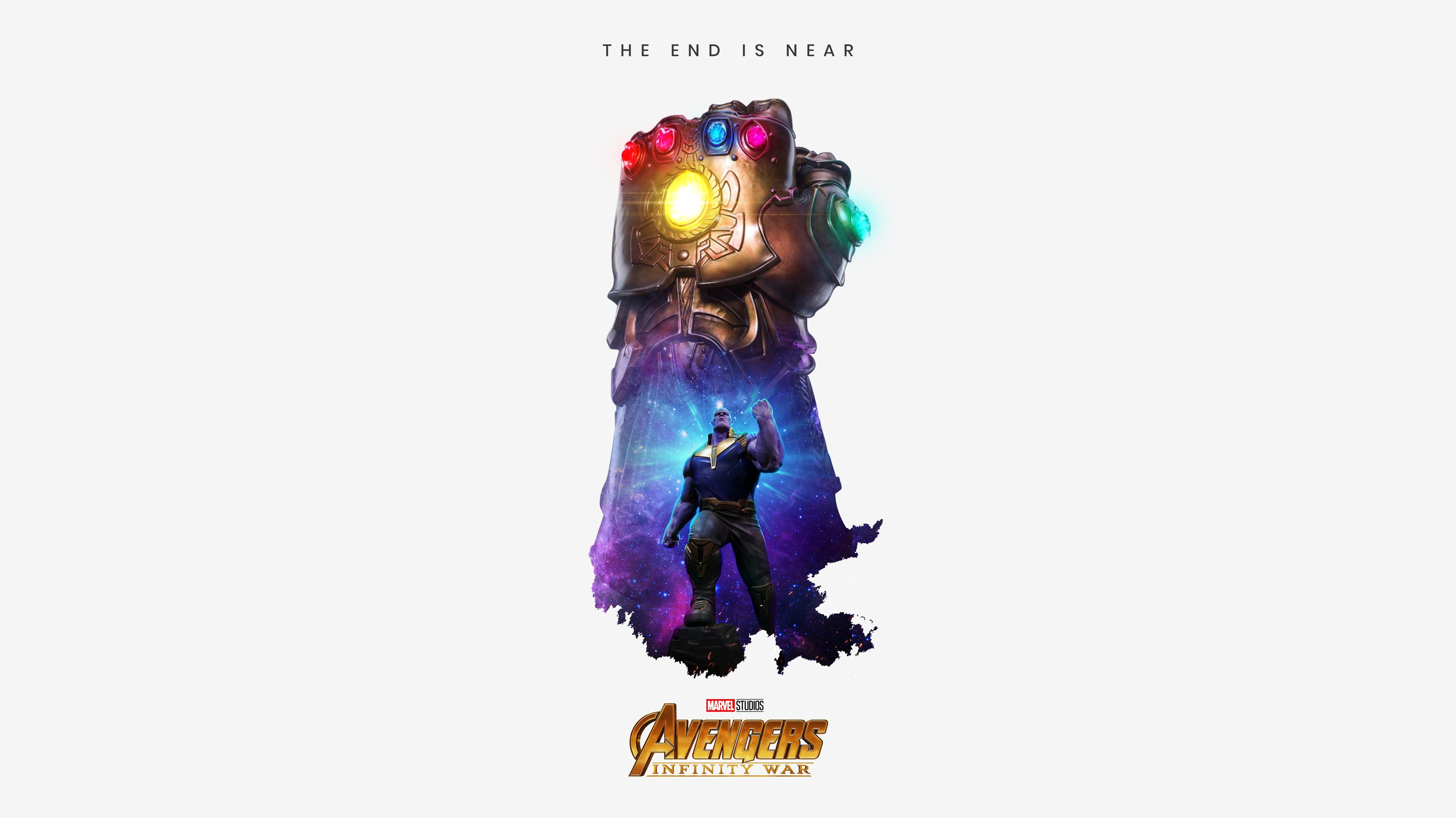 Thanos, Gauntlet, k, Artwork, Infinity, 5K, HD Wallpaper