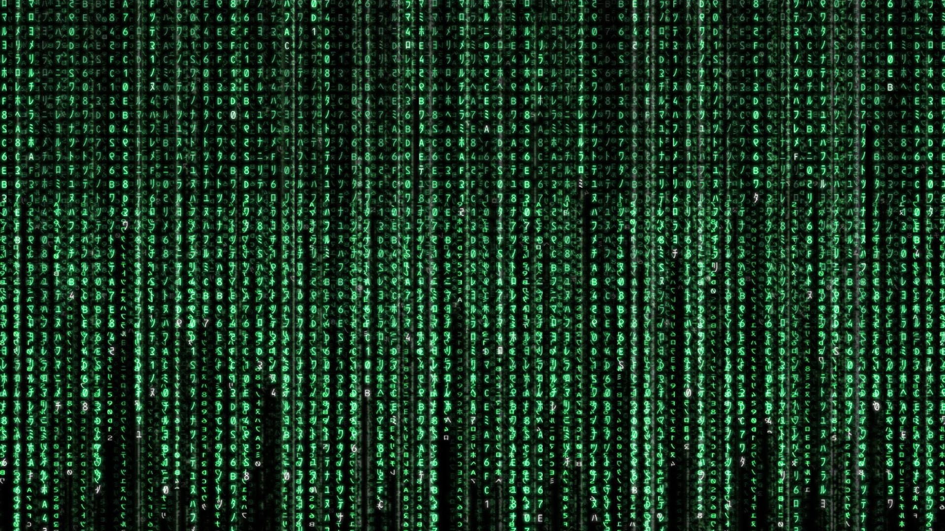 falling down, matrix, hd, chinese matrix, japanese, 1080P, green, characters, HD Wallpaper