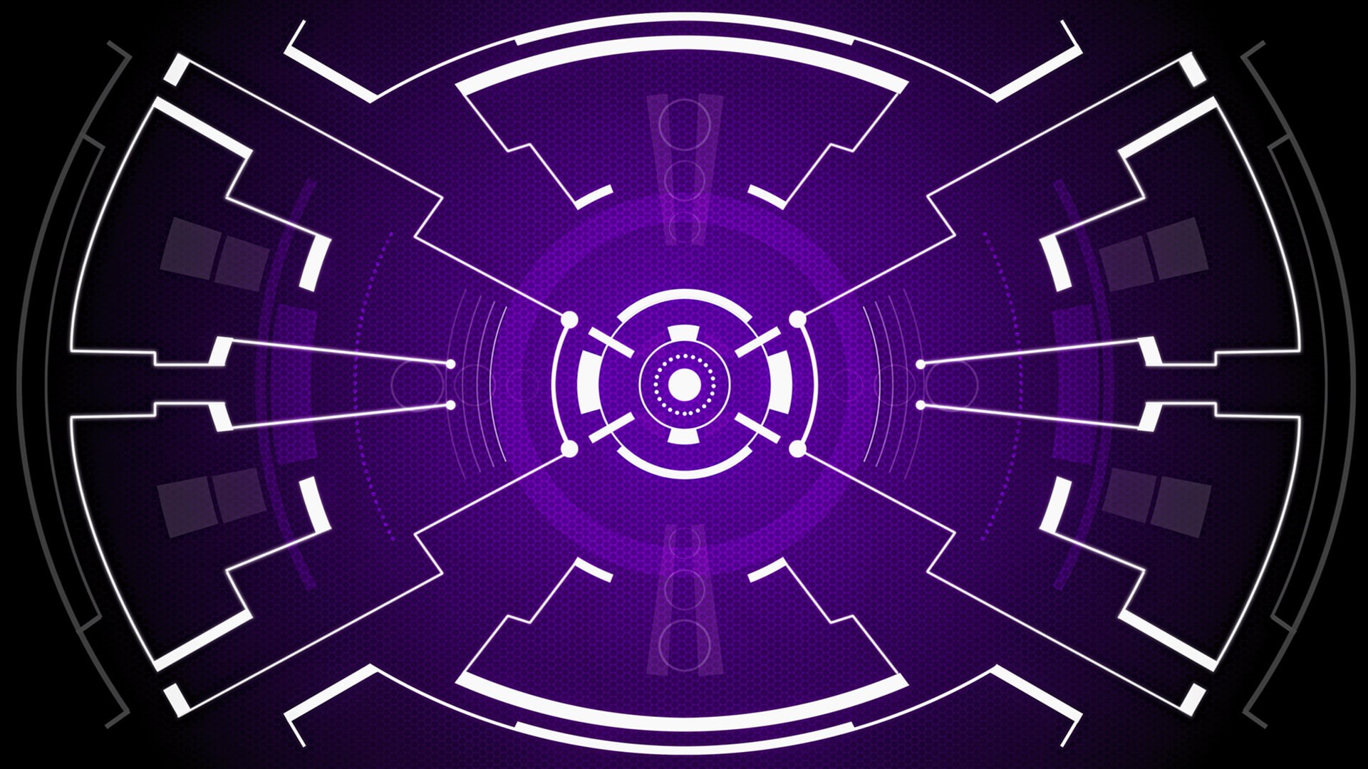 abstract, HUD, futuristic, science fiction, tech, 1080P, HD Wallpaper