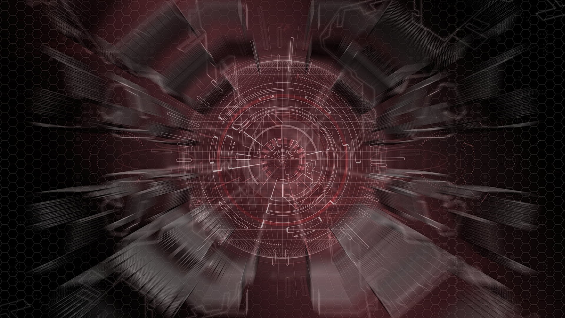science fiction, futuristic, abstract, 1080P, tech, HUD, HD Wallpaper