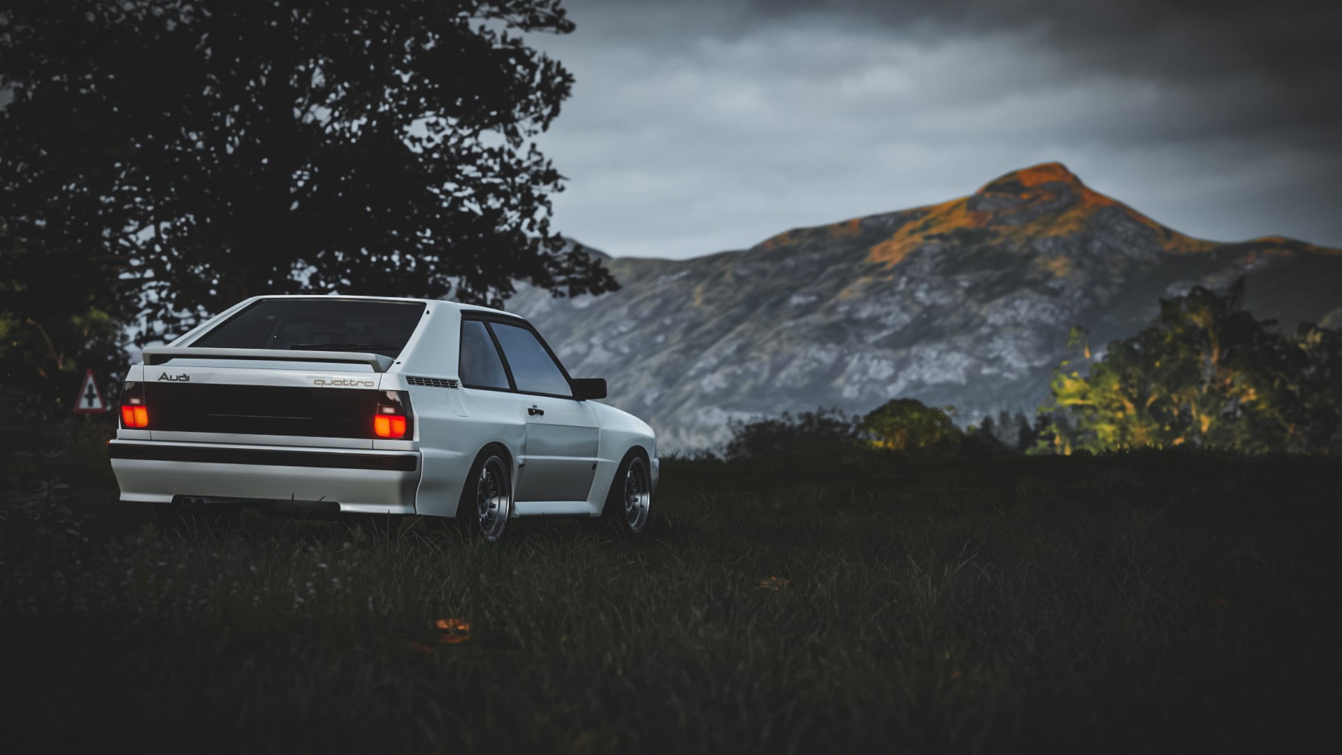 vehicle, Oldtimer, Forza, Audi, Audi Sport Quattro S1, Forza Horizon 4, classic car, car, 1080P, Quattro, HD Wallpaper
