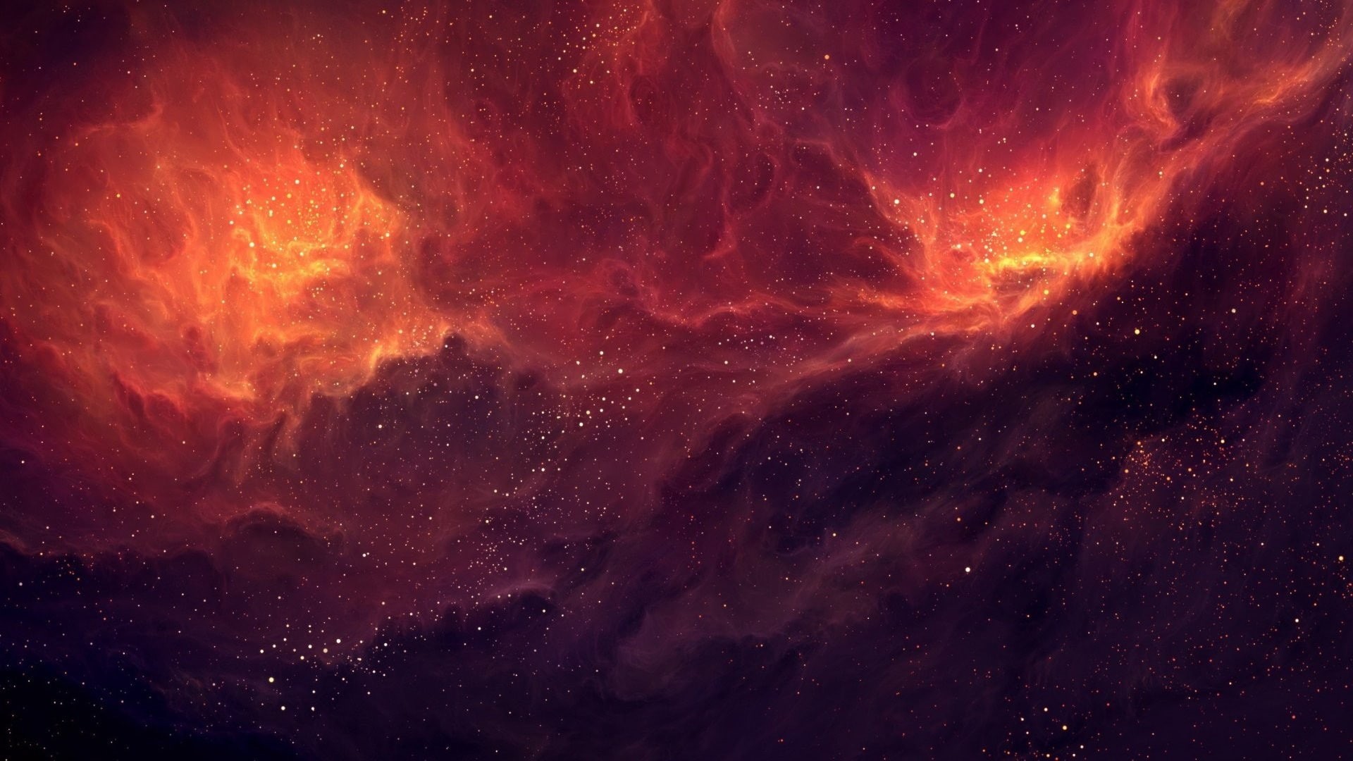 planet, nebula, space art, galaxy, 1080P, stars, TylerCreatesWorlds, space, HD Wallpaper
