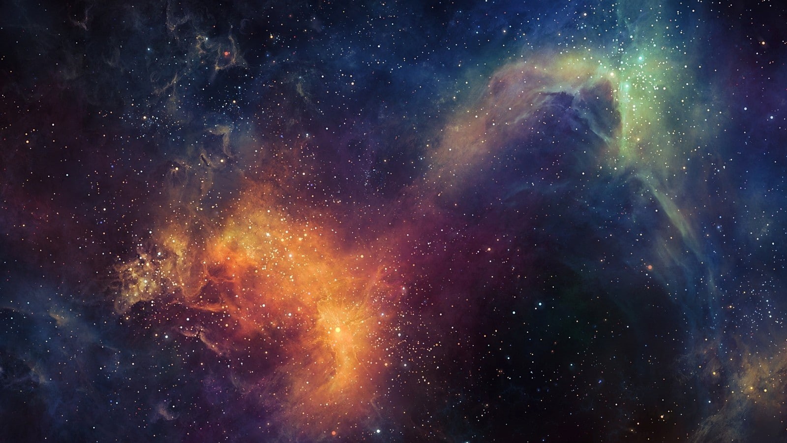 space art, nebula, space clouds, abstract, stars, digital art, 720P, space, artwork, TylerCreatesWorlds, HD Wallpaper