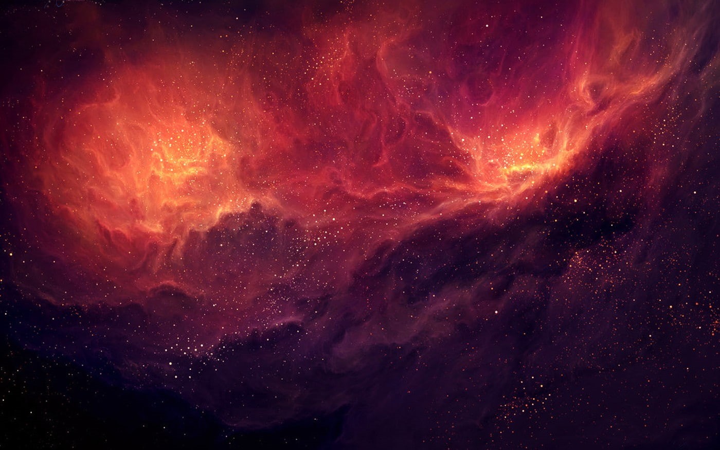 720P, space, nebula, stars, TylerCreatesWorlds, digital art, space art, HD Wallpaper