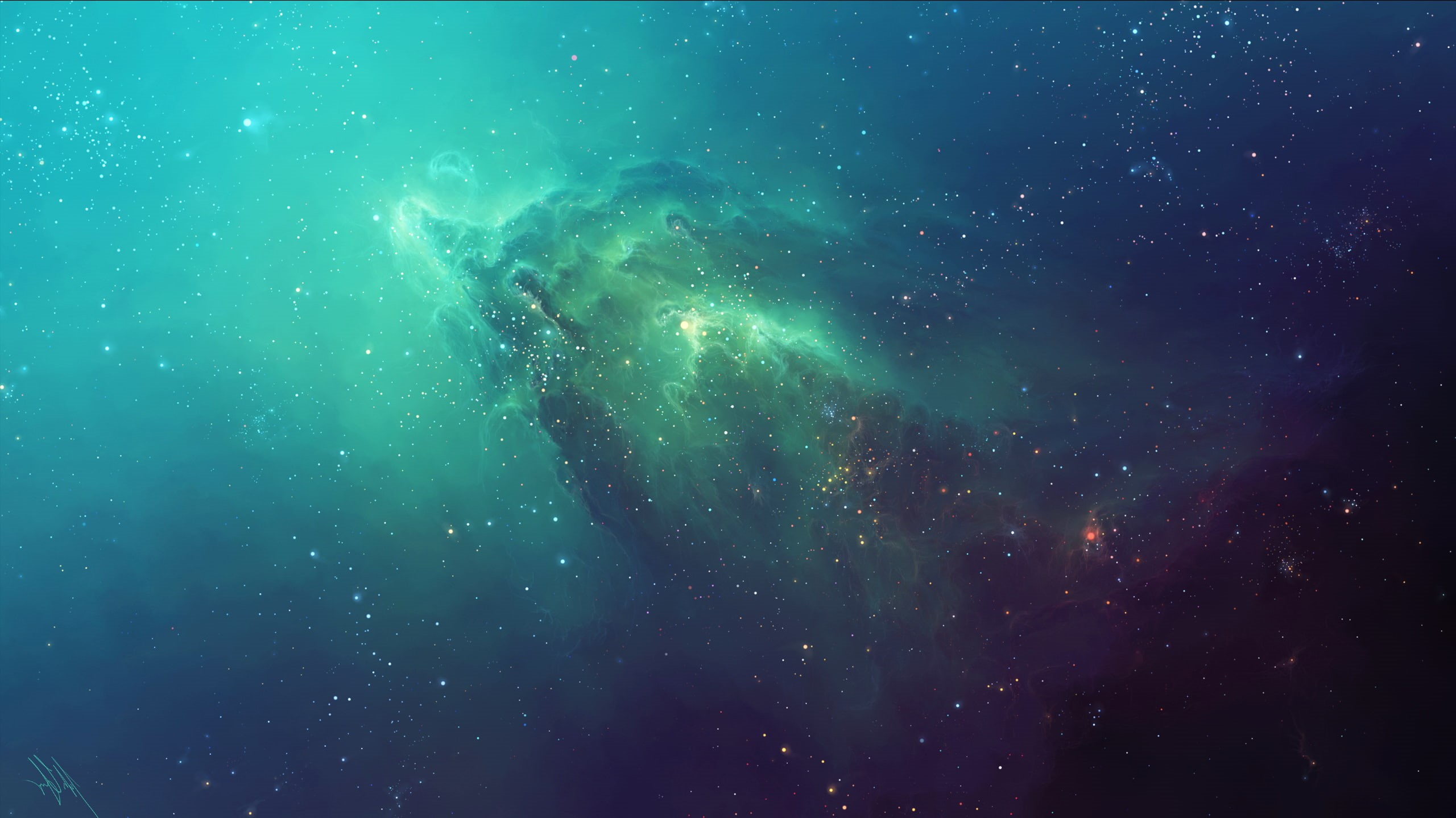 stars, TylerCreatesWorlds, space, 2K, HD Wallpaper