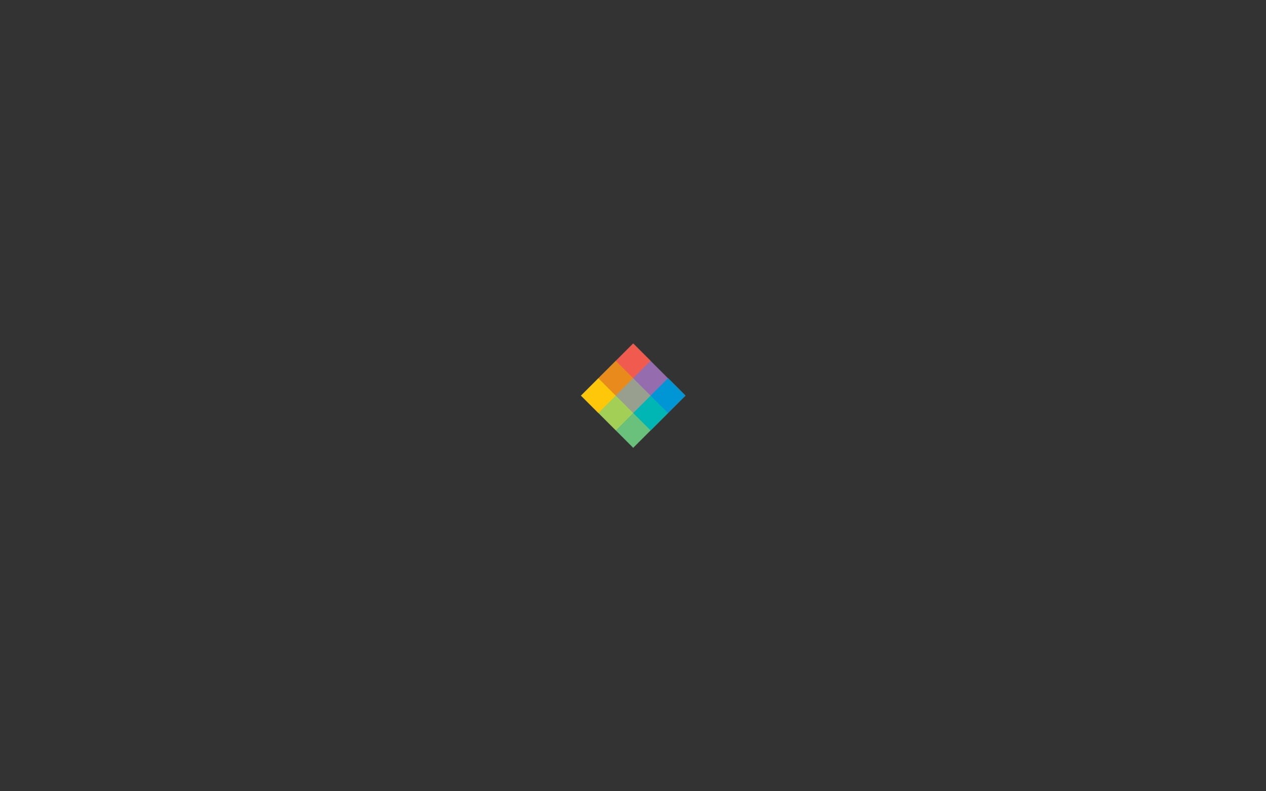 background, minimalist cube, bright, 2K, HD Wallpaper