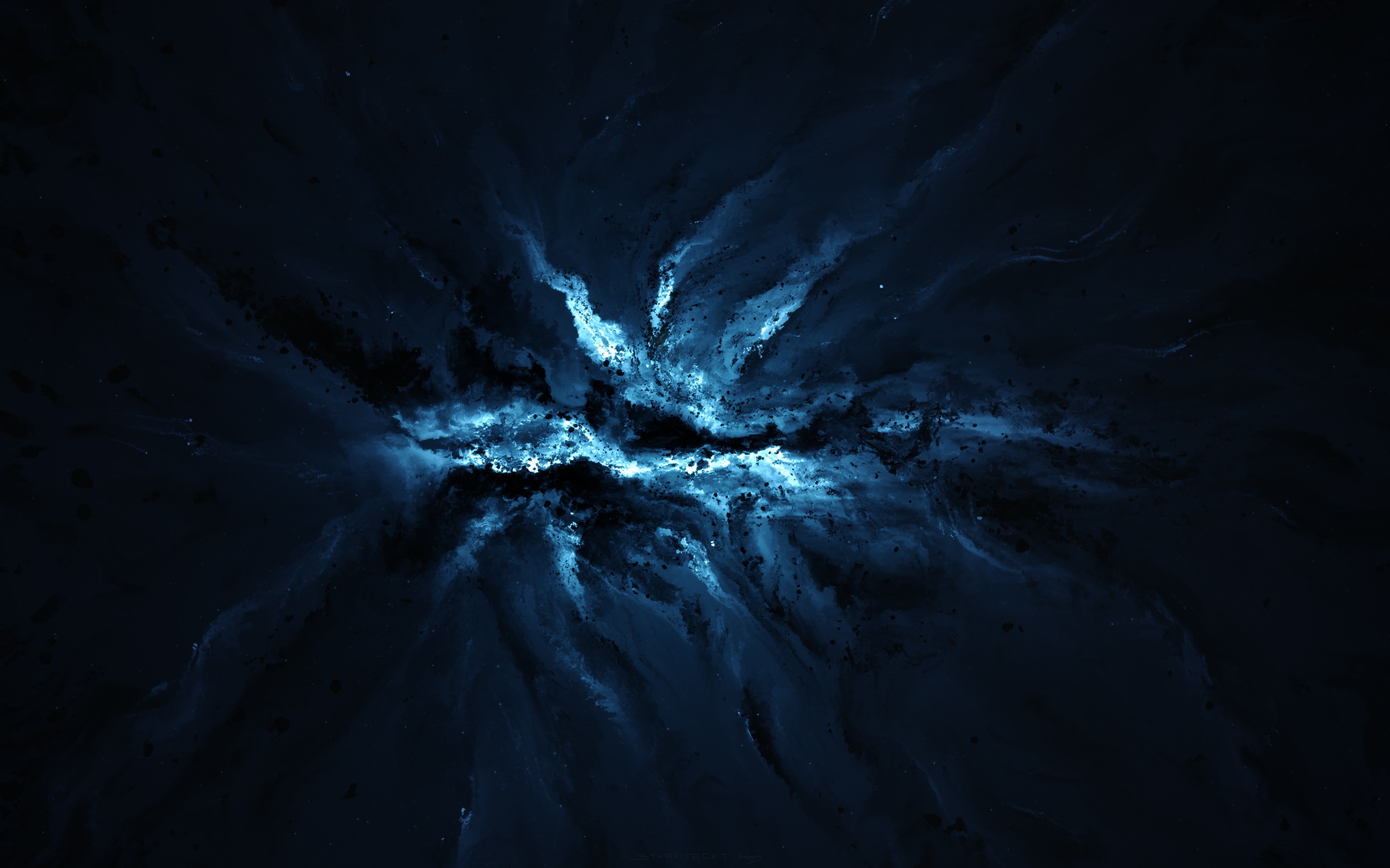 4K, Starkiteckt, space art, HD Wallpaper