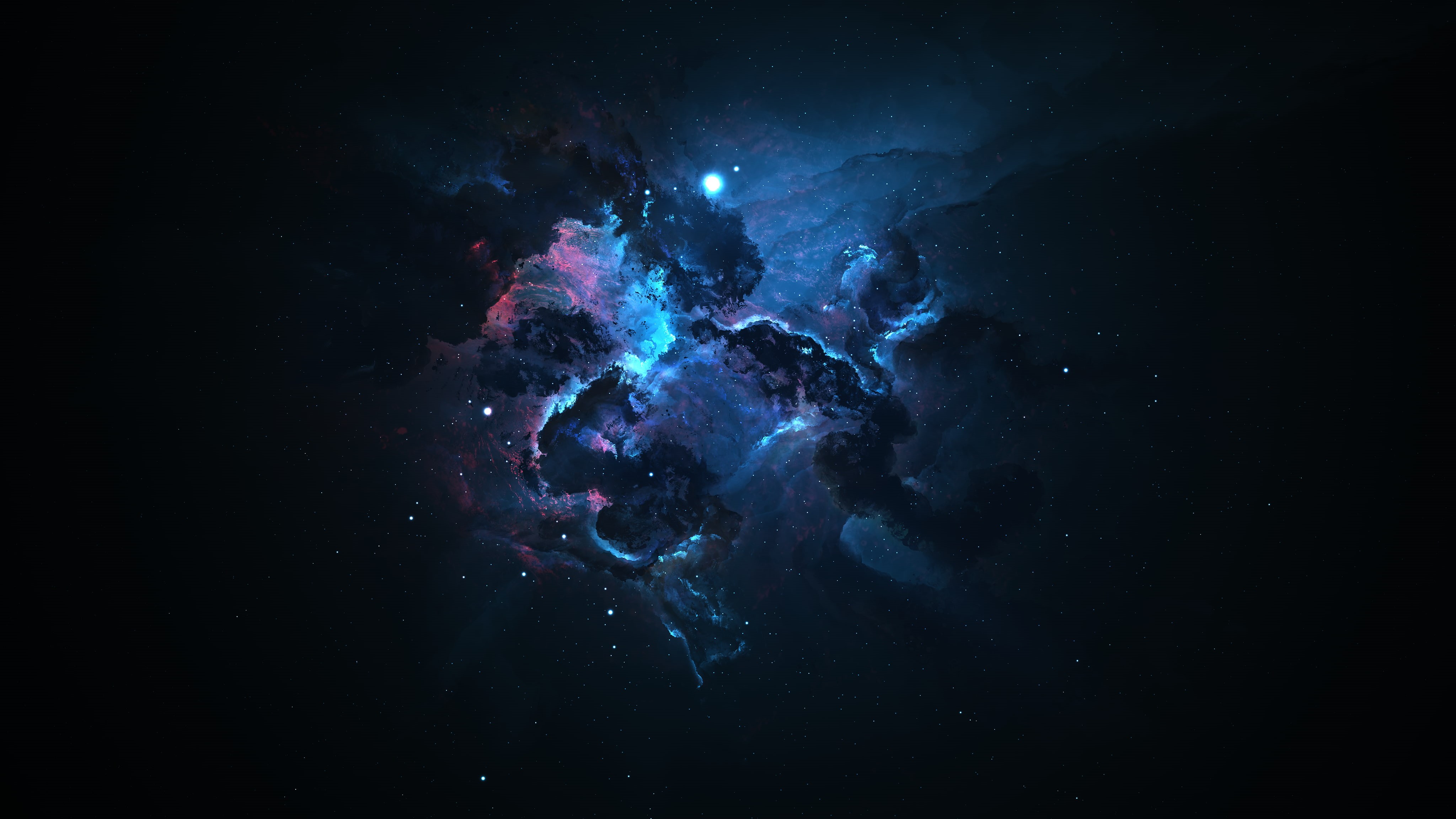 Starkiteckt, 4K, space art, HD Wallpaper