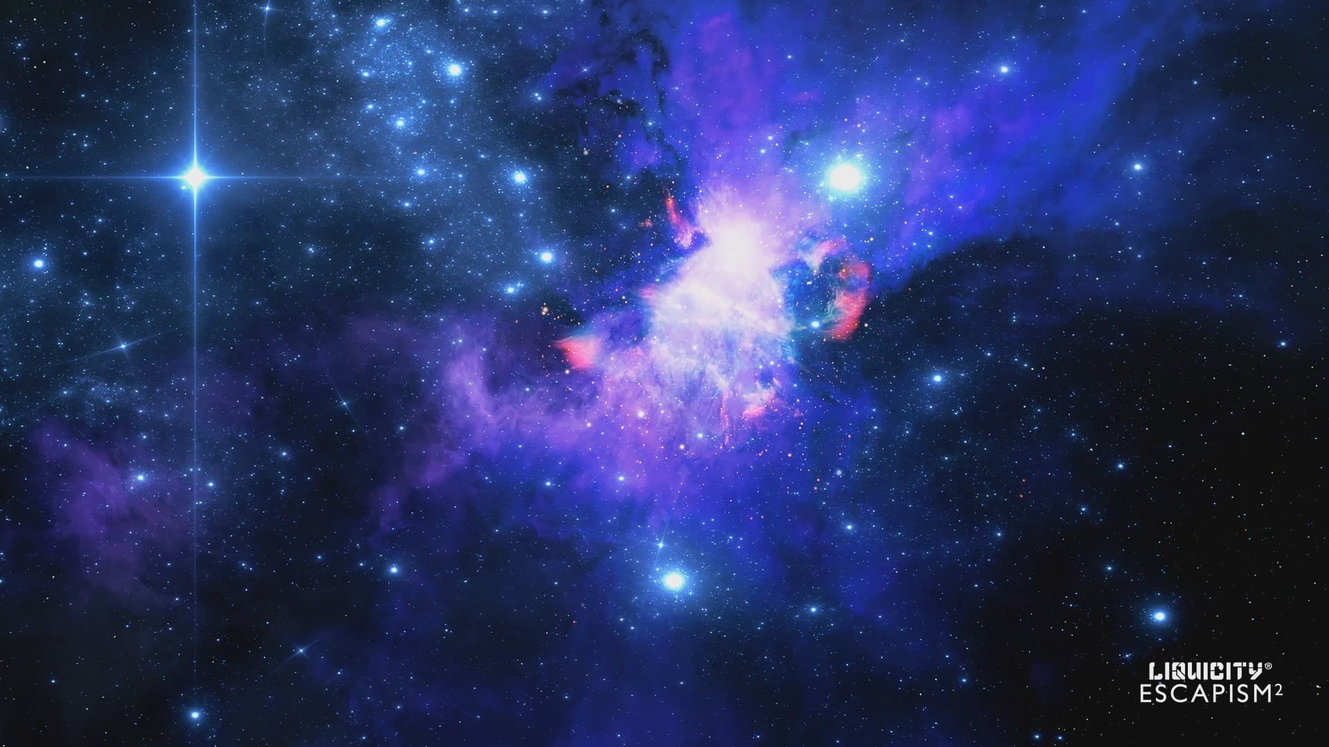 beauty in nature, milky way, 1080P, sky, no people, galaxy, night, purple, globular star cluster, scenics - nature, light - natural phenomenon, space art, HD Wallpaper