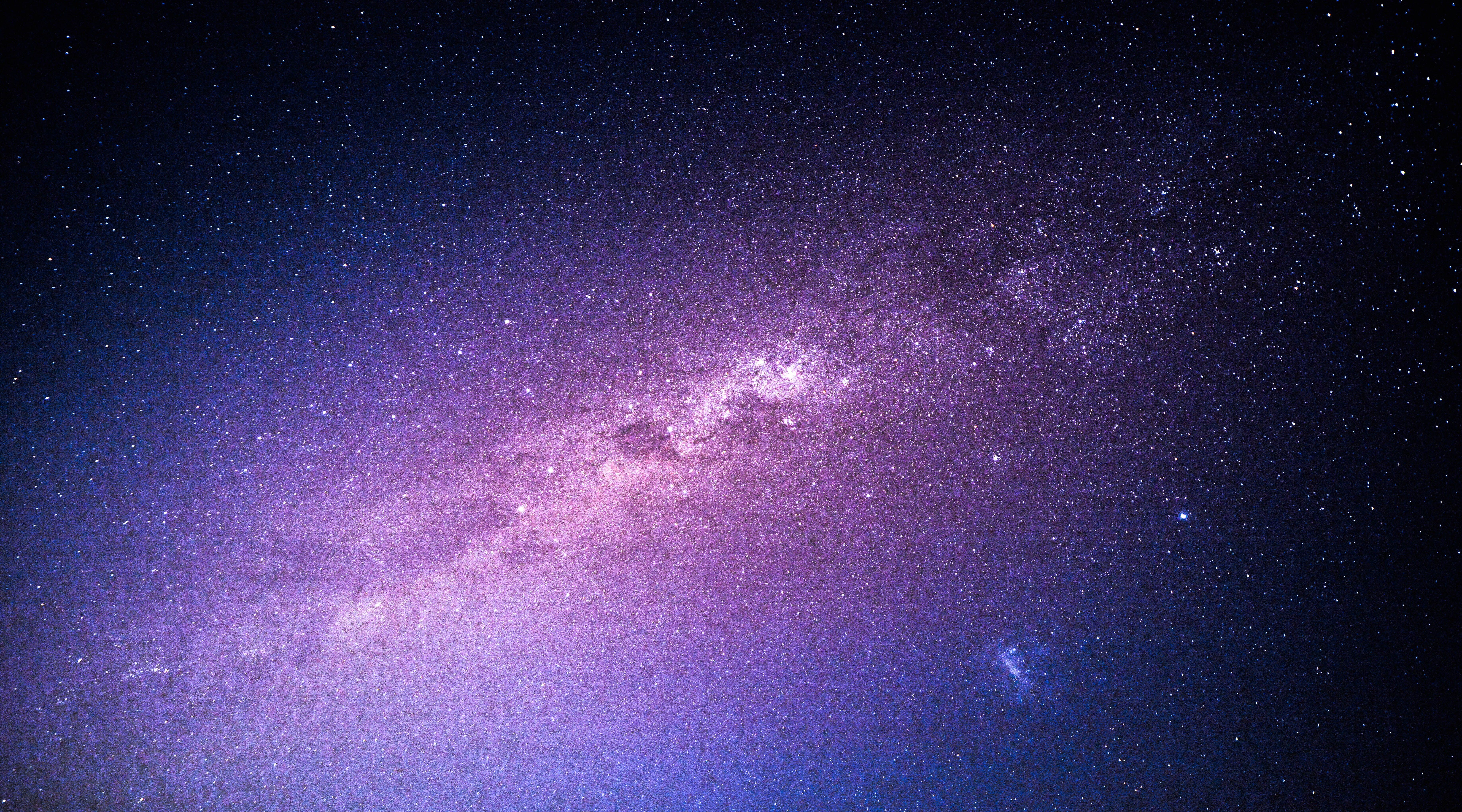 glowing, low angle view, nature, scenics - nature, space, beauty in nature, abstract, 5K, star - Space, galaxy, astronomy, purple, backgrounds, nebula, HD Wallpaper
