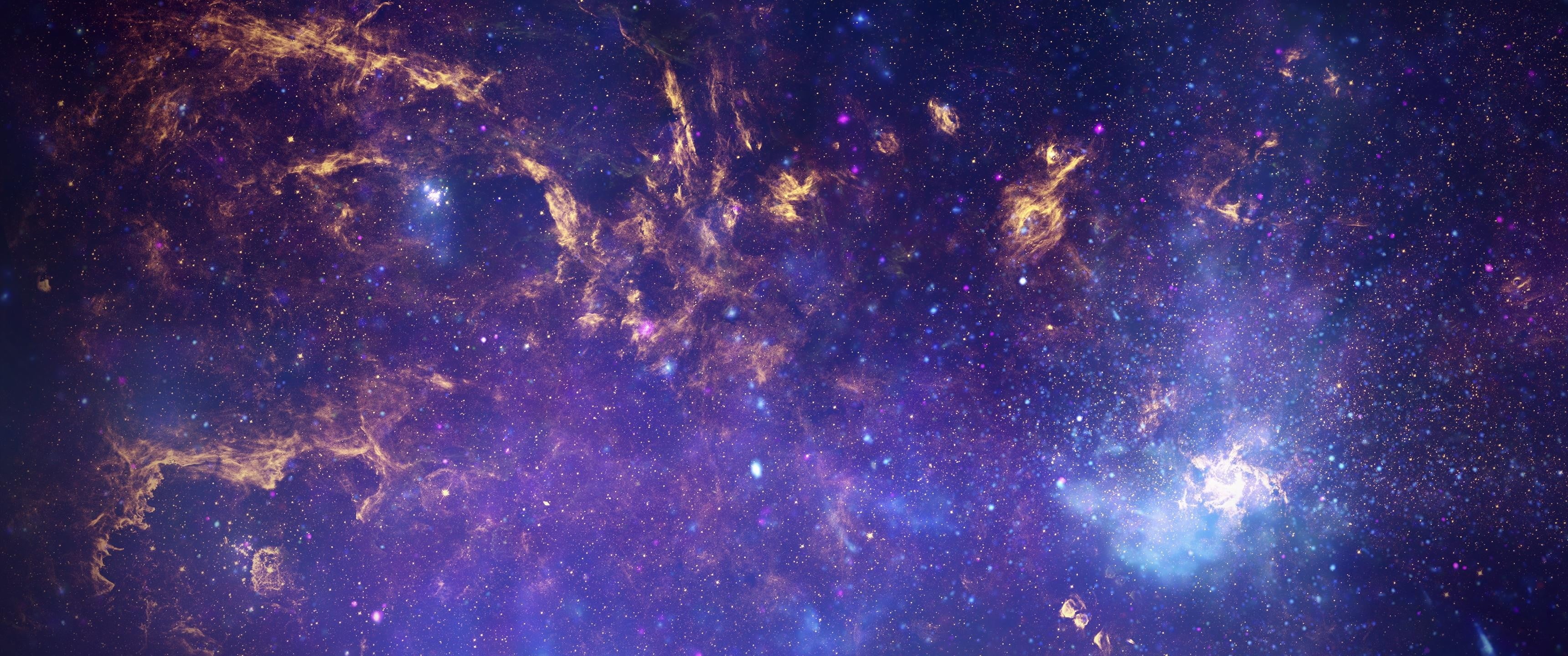 blue, infinity, bright, science, supernova, astrology, beauty in nature, spiral Galaxy, hd, low angle view, constellation, galaxy, dark, purple, full frame, HD Wallpaper