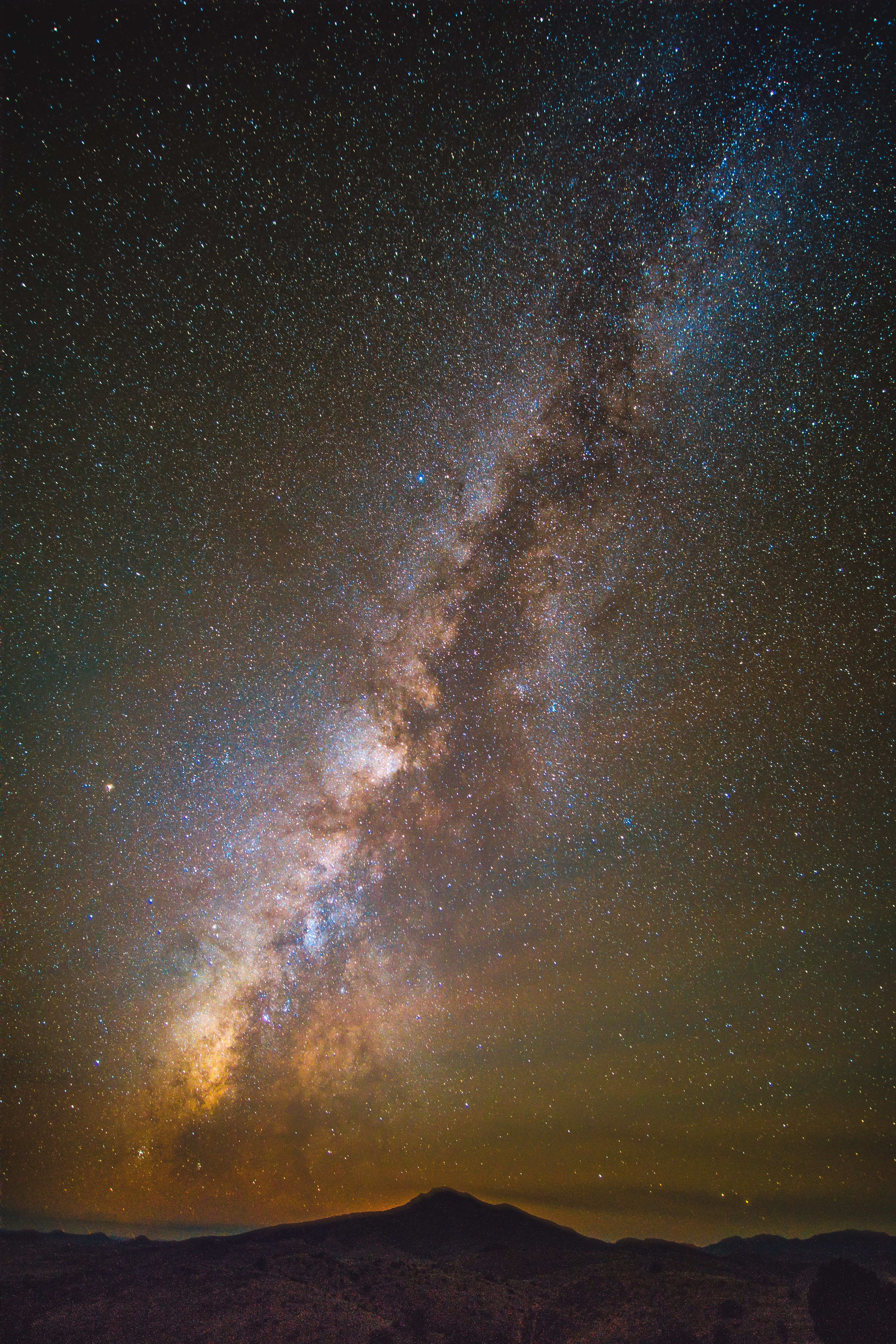 exploration, beauty In Nature, universe, star, science, andromeda, space, nebula, illustration, way, infinity, scenics, milky Way, nature, mountain, space Exploration, Phone HD Wallpaper