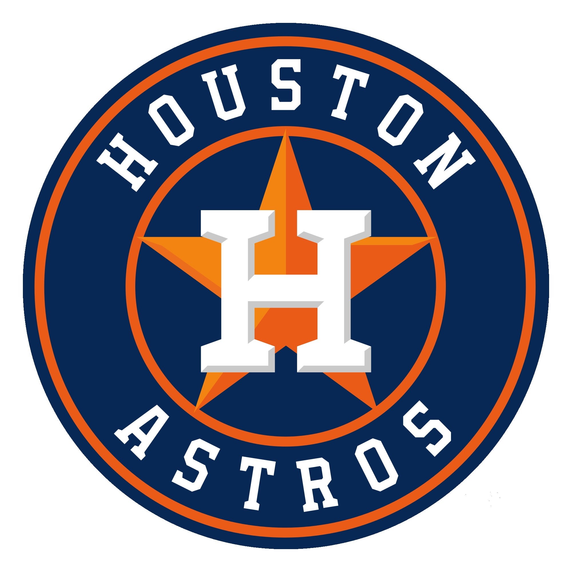 Major League Baseball, mlb, Logotype, Houston Astros, 1080P, Phone HD Wallpaper