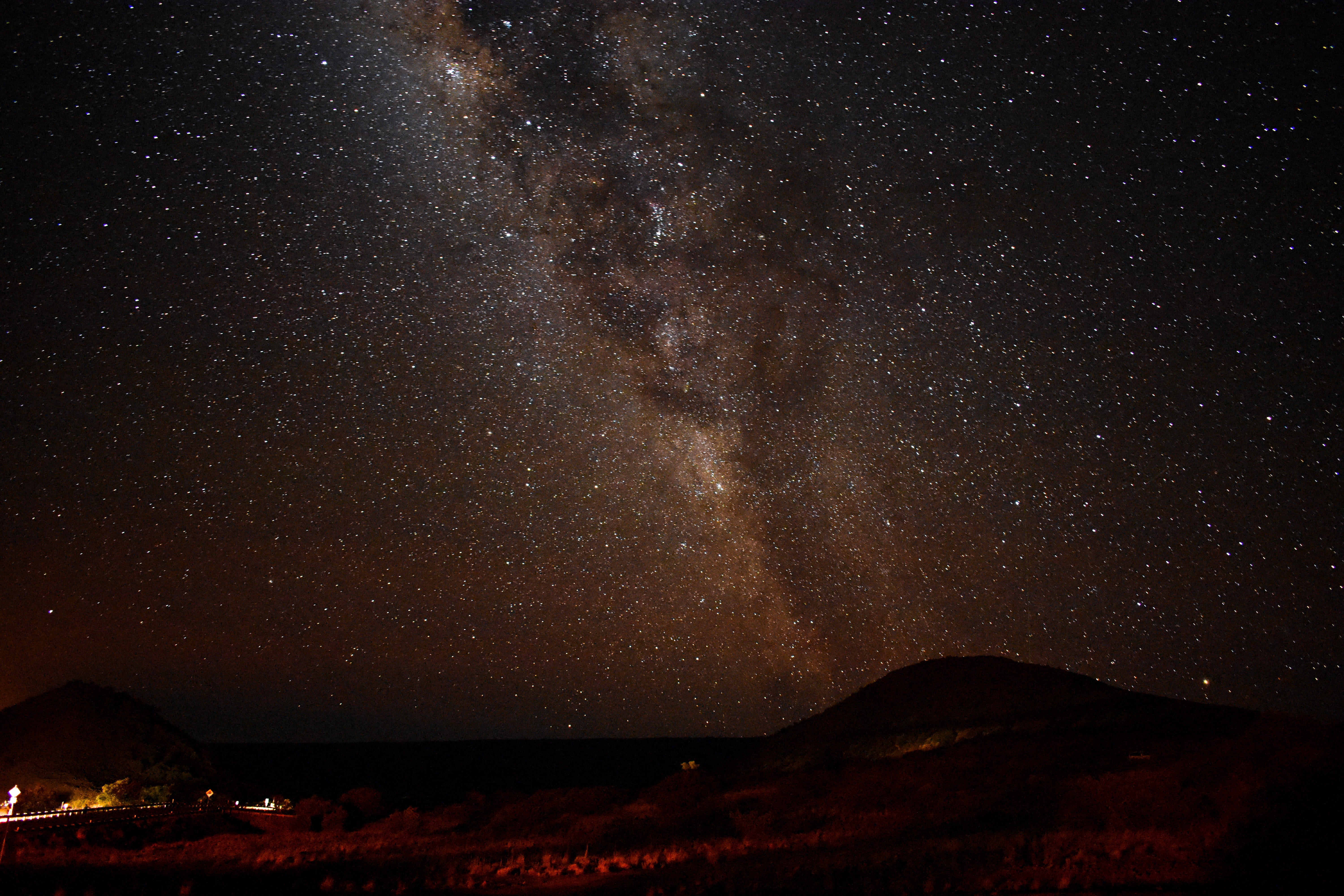 astronomy, star - space, nature, science, dark, mauna, photo, scenics - nature, star field, environment, milky way, constellation, astrophotography, mountain, HD Wallpaper