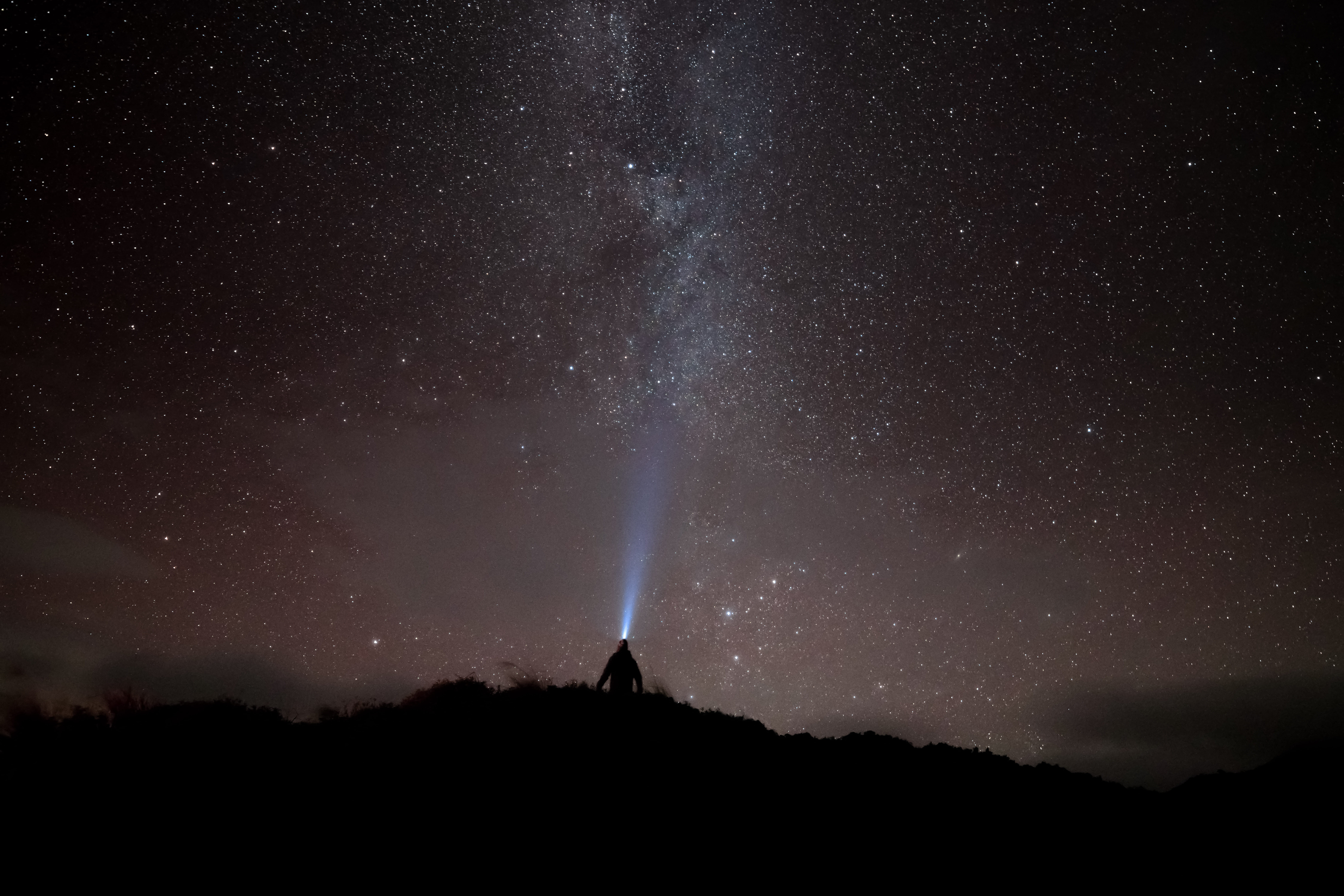 space, scenics - nature, long exposure, astrophoto, astrophotography, outer space, milky way, sky, universe, tranquil scene, light, astronomy, starry sky, HD Wallpaper