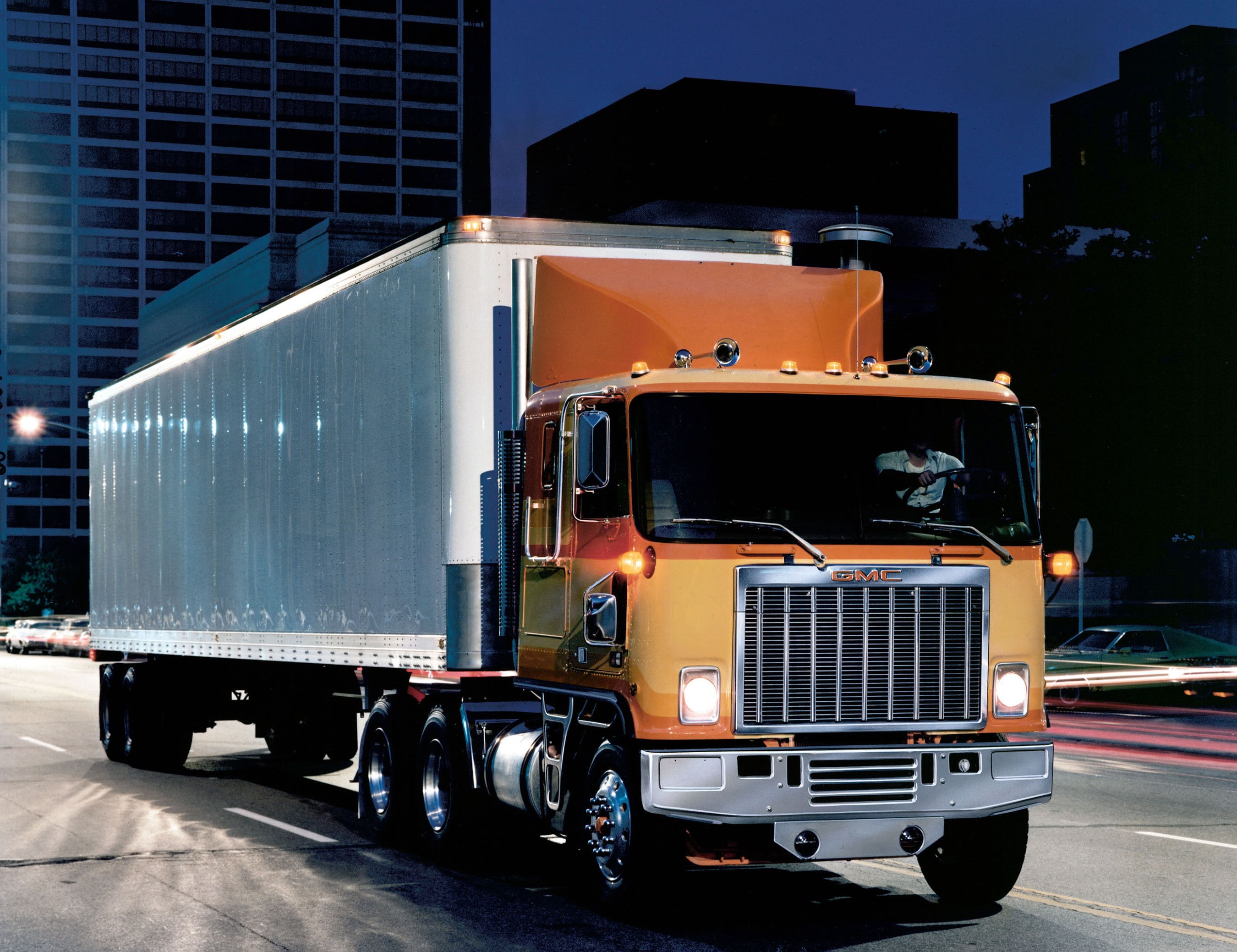 transport, truck, astro, semi, 2K, tractor, gmc, HD Wallpaper