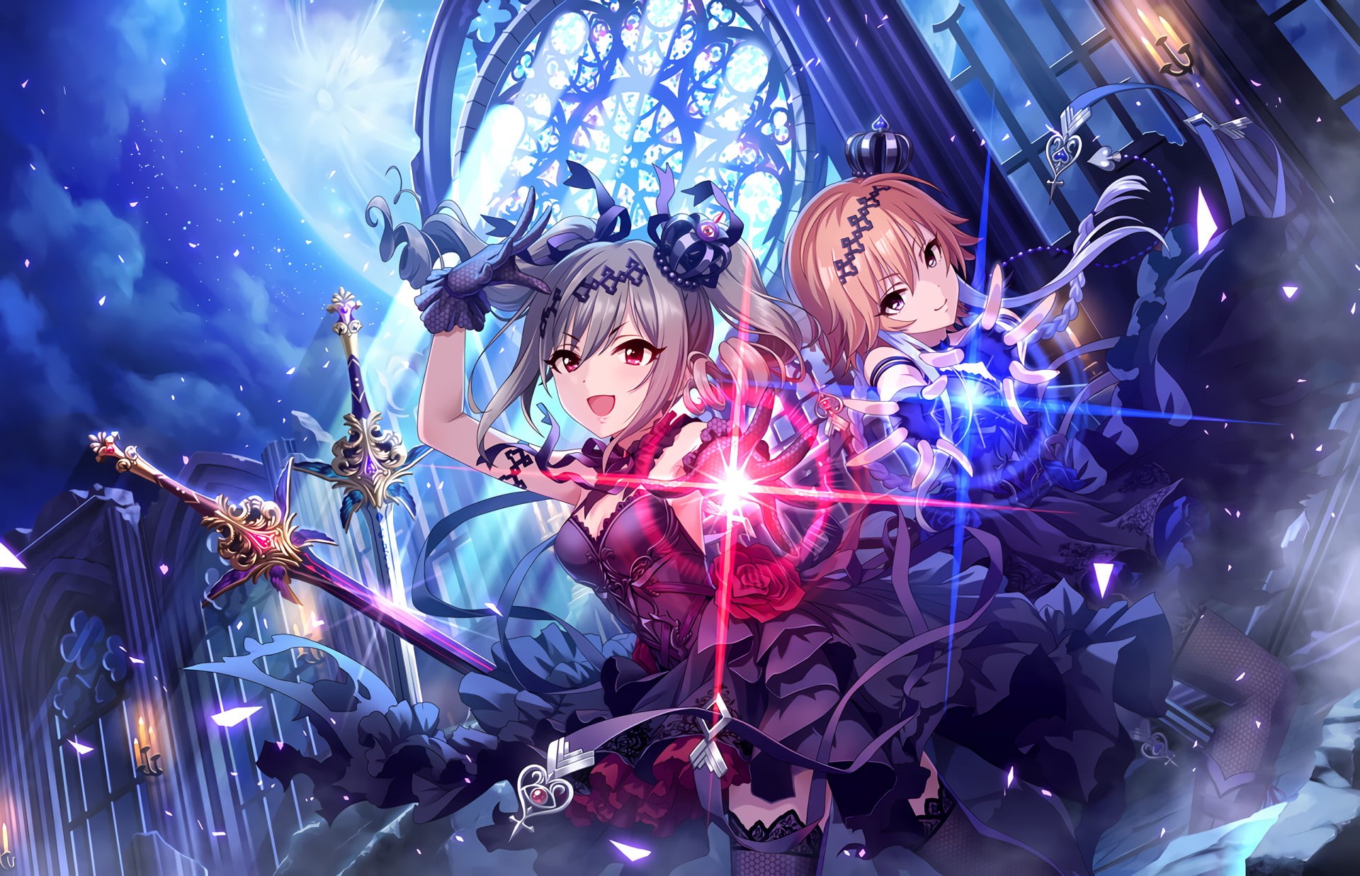 Asuka Ninomiya, Anime, 1080P, The Idolmaster: Cinderella Girls Starlight Stage, Ranko Kanzaki, HD Wallpaper