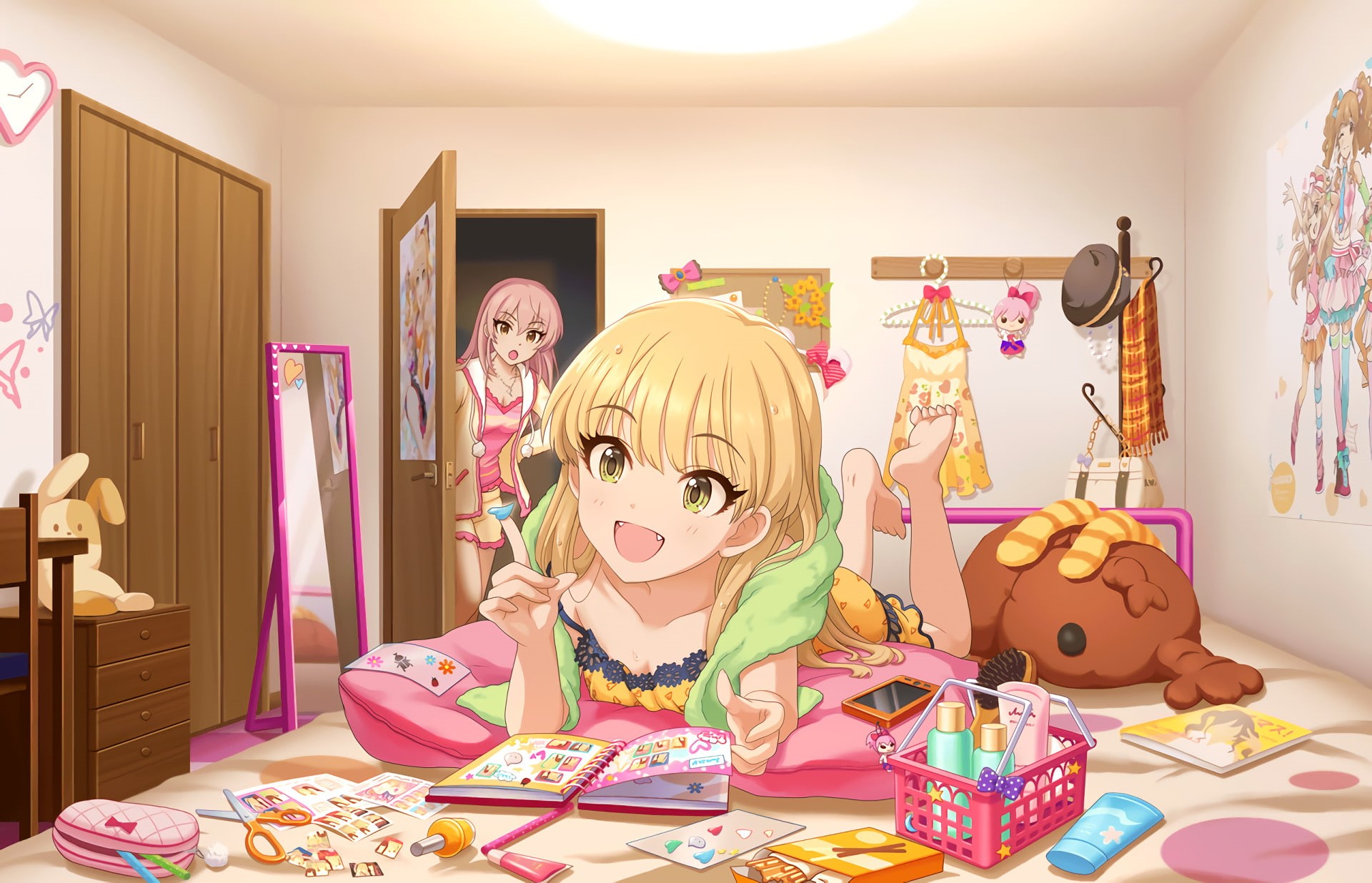 Rika Jougasaki, The Idolmaster: Cinderella Girls Starlight Stage, Anime, Mika Jougasaki, 1080P, HD Wallpaper