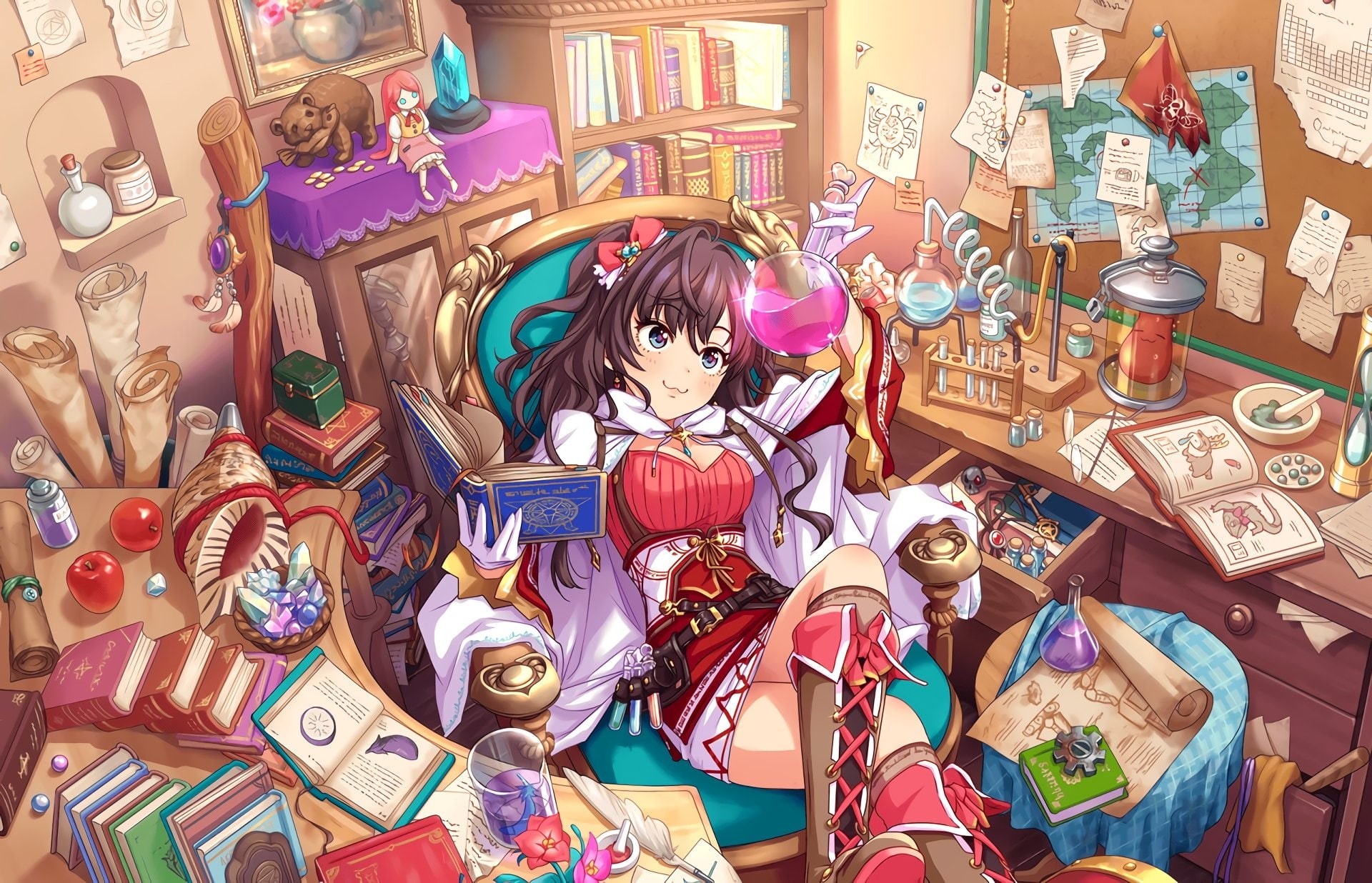 1080P, Shiki Ichinose, The Idolmaster: Cinderella Girls Starlight Stage, Anime, HD Wallpaper
