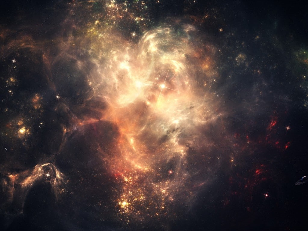 space, galaxy, nebula, 480P, starlight, HD Wallpaper