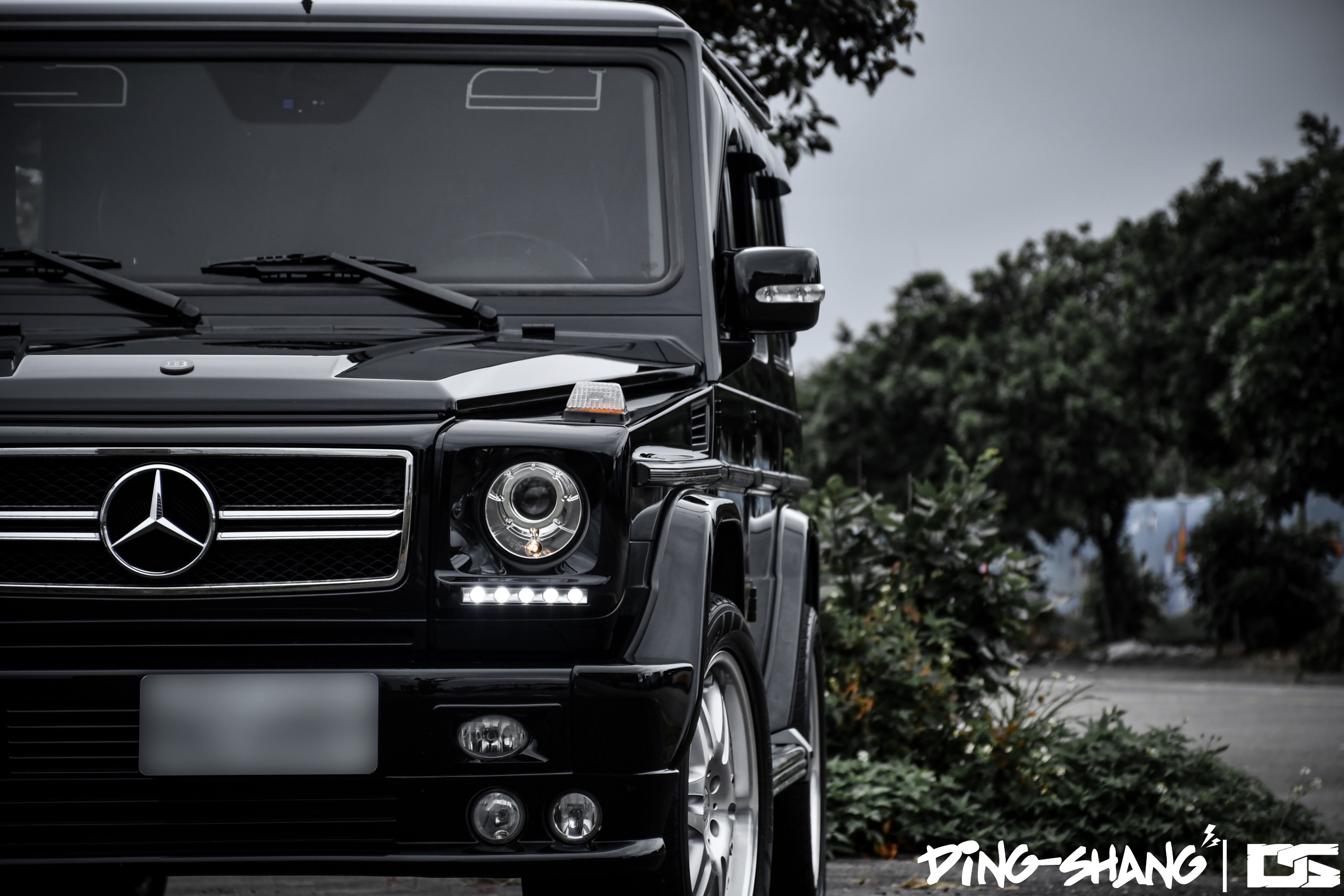 land Vehicle, nature, mode of Transport, mercedes, black Color, 5K, tire, bumper, wheel, no People, luxury, grille, off-Road Vehicle, compact Car, headlight, HD Wallpaper