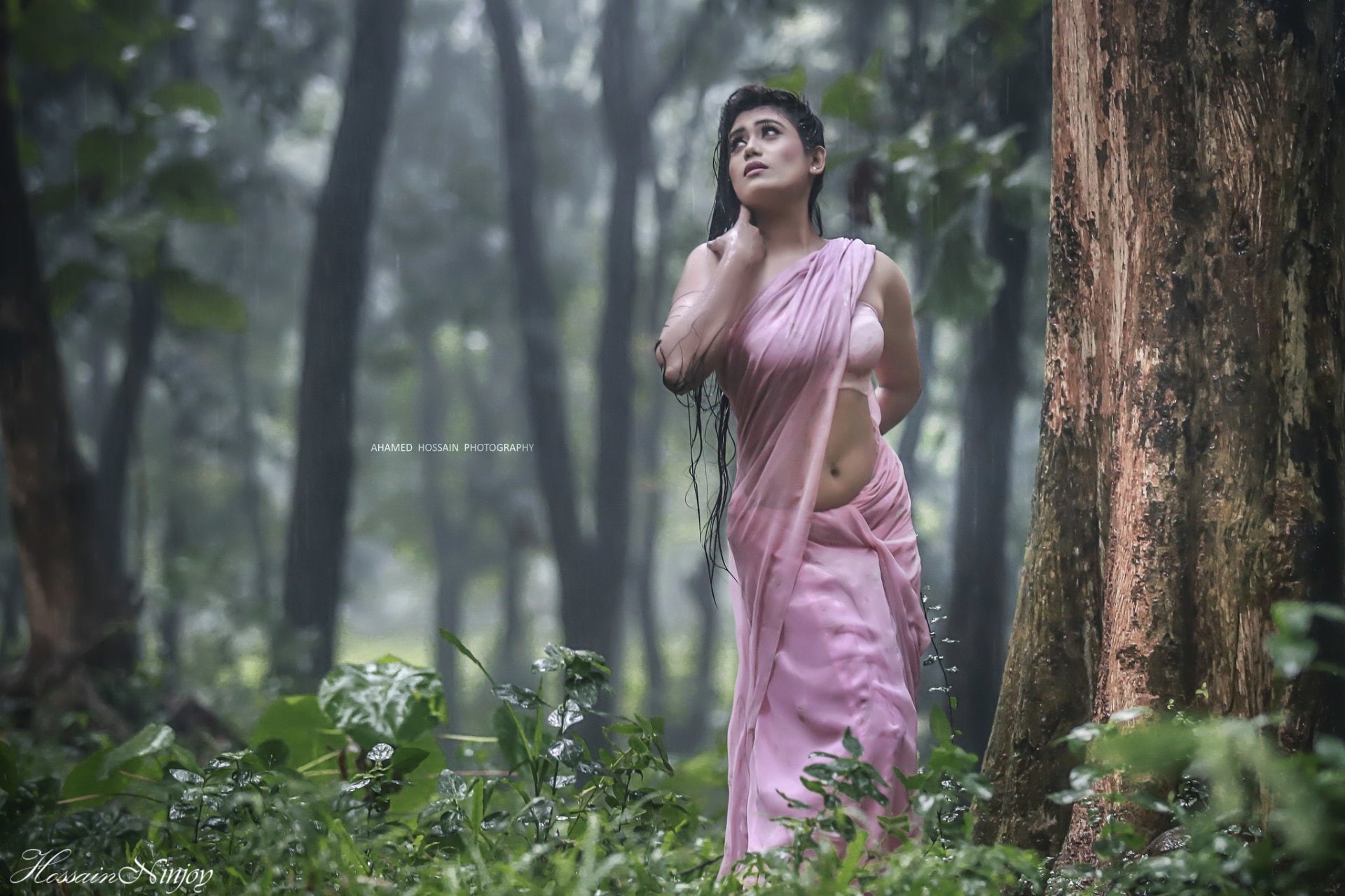 Woman, Model, Saree, Models, 1080P, Asian, HD Wallpaper