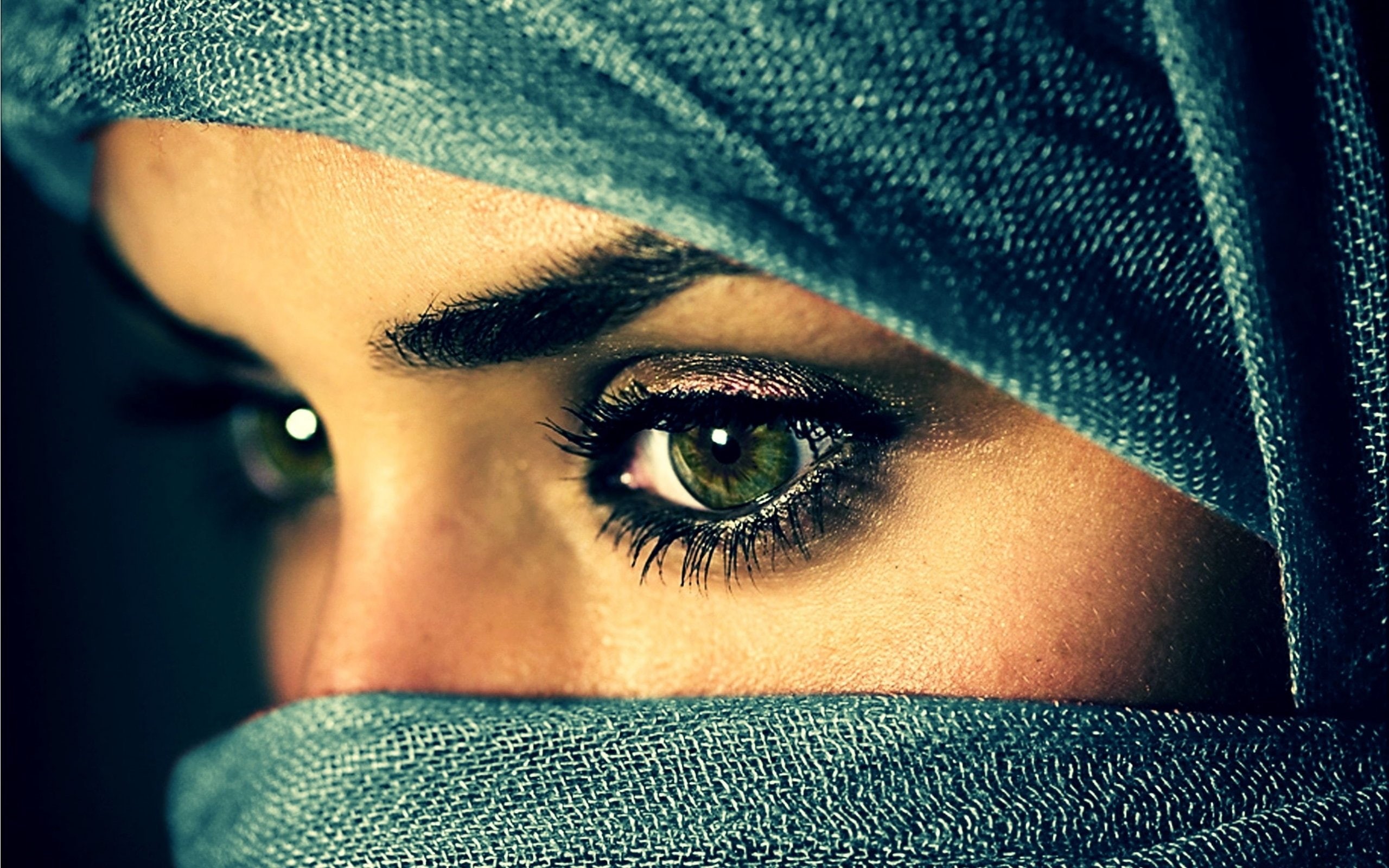 beautiful, woman, 2K, face, eyes, beauty, eye, look, HD Wallpaper