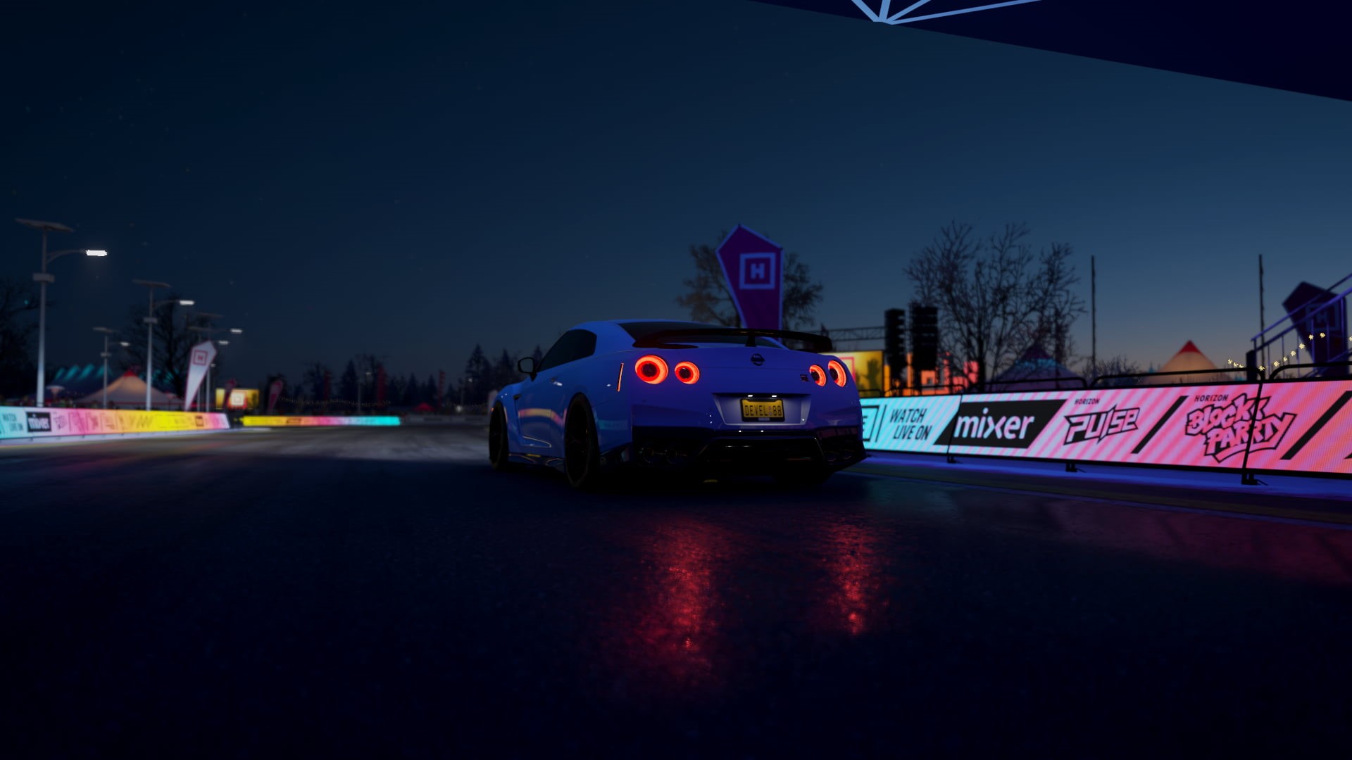 1080P, Forza Horizon 4, Nissan Skyline GT-R R35, Nissan GTR, Nissan, HD Wallpaper